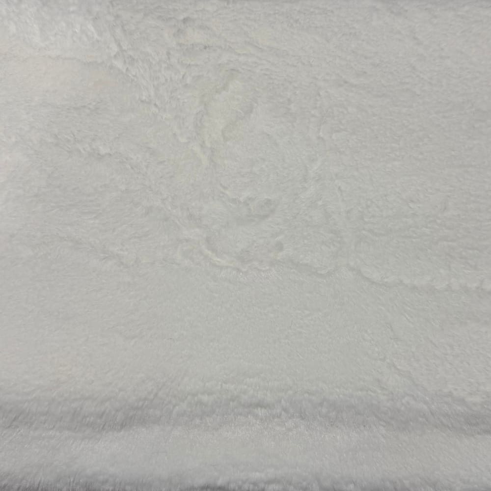 Feldman White Faux Fur Craft Fabric