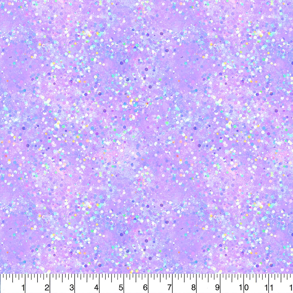 Fabric Traditions Purple Confetti Cotton Quilting Fabric