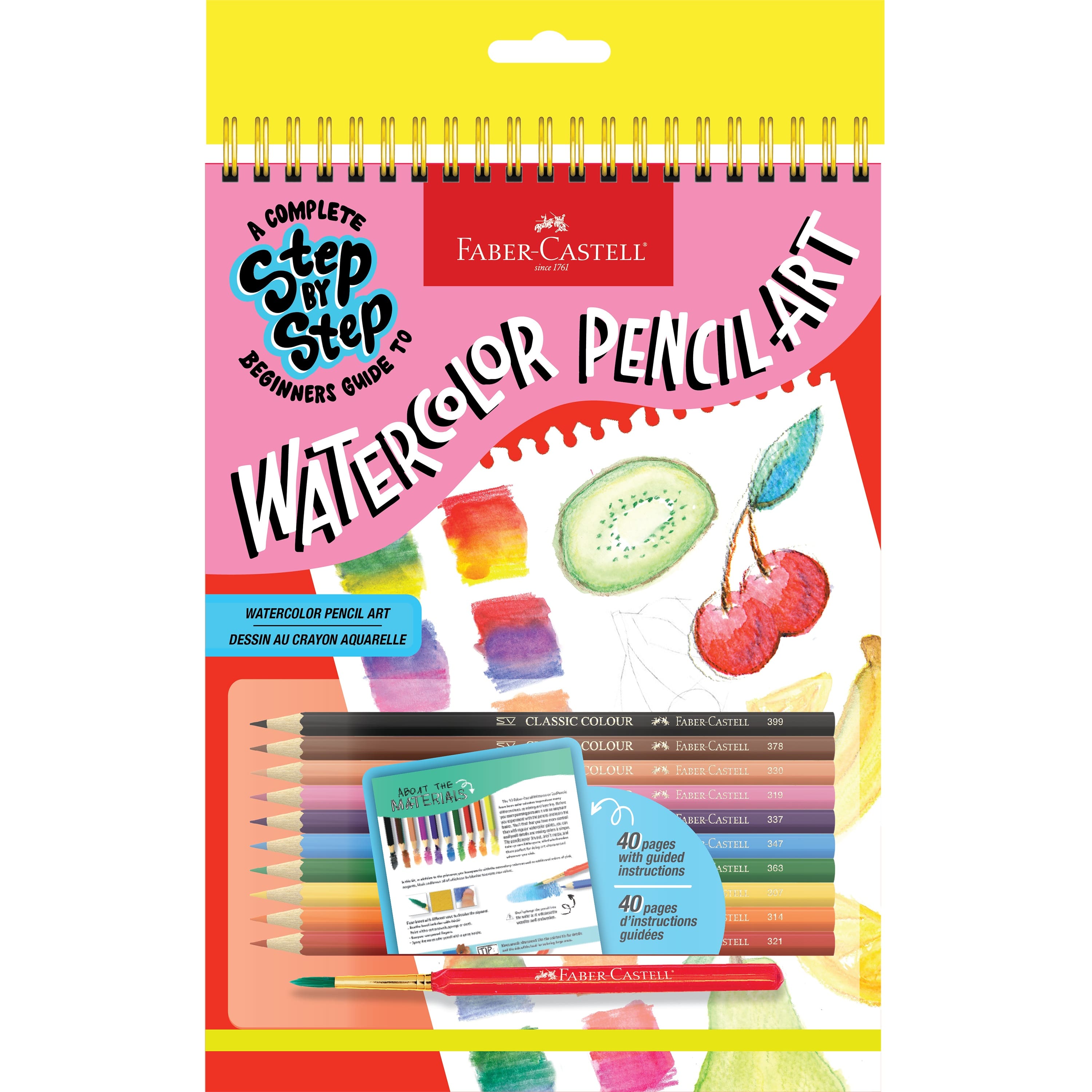 Faber-Castell® Step-by-Step Watercolor Pencil Art Set
