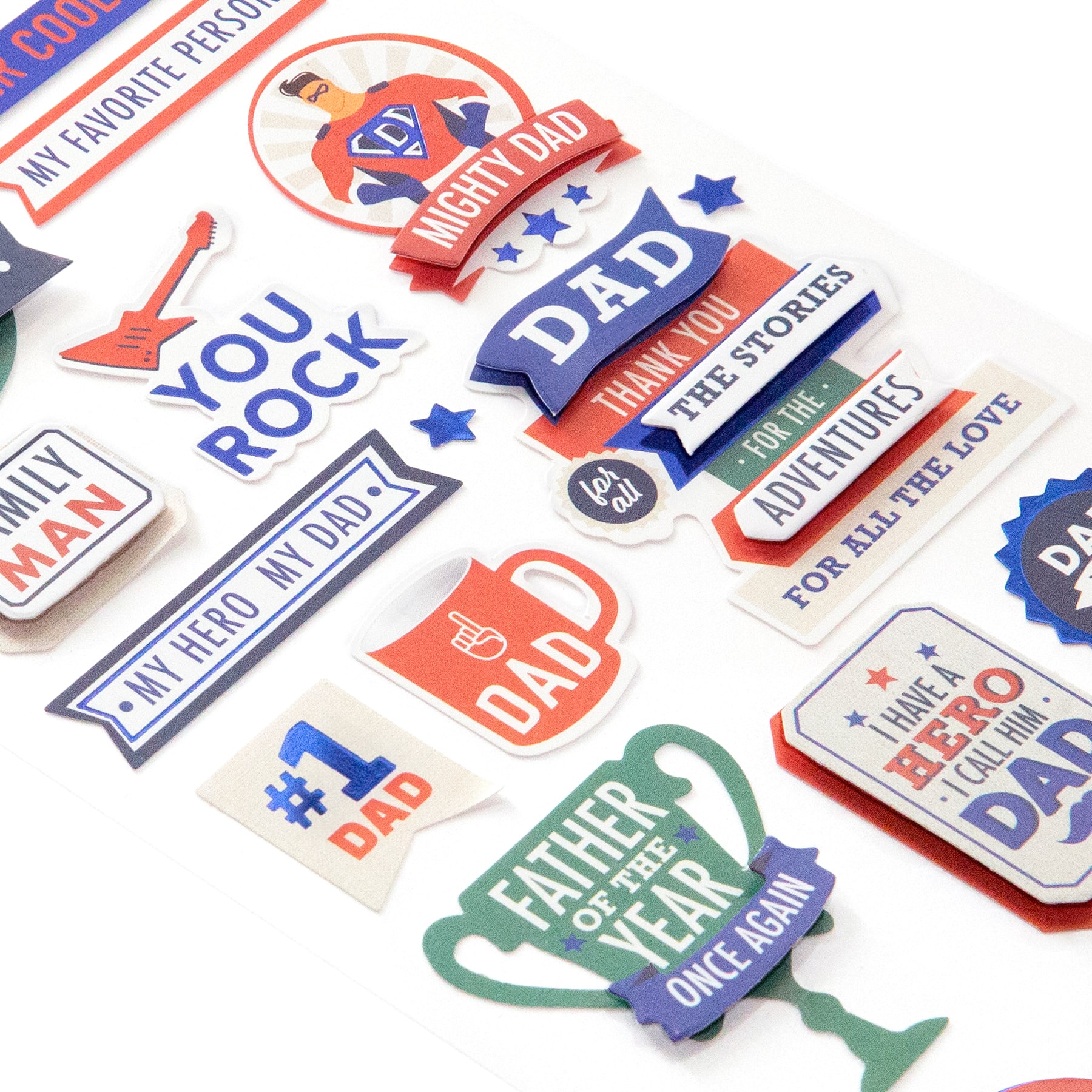 Dad Dimensional Stickers by Recollections™ - Image 3