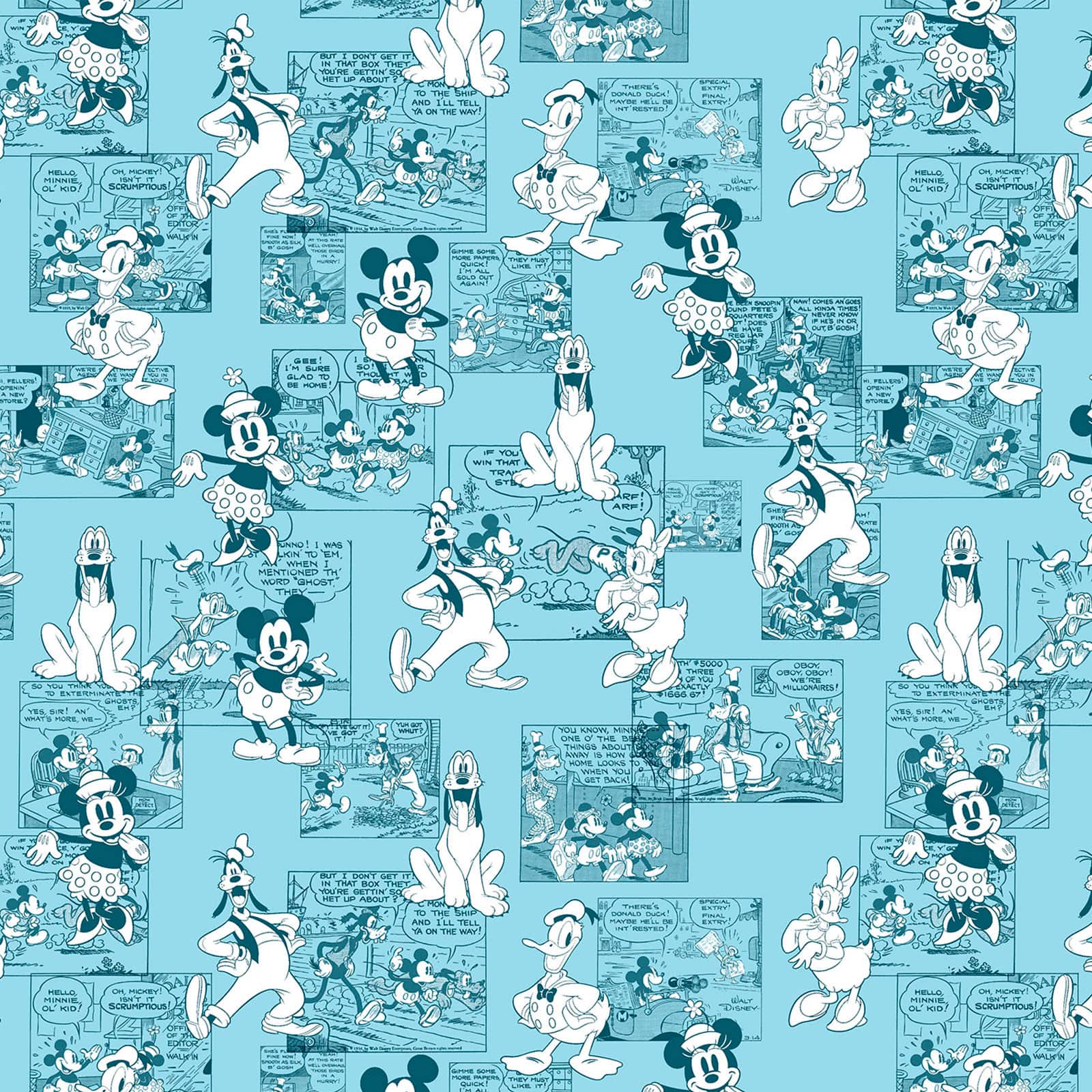 Disney® Mickey Mouse Sensational Cotton Fabric