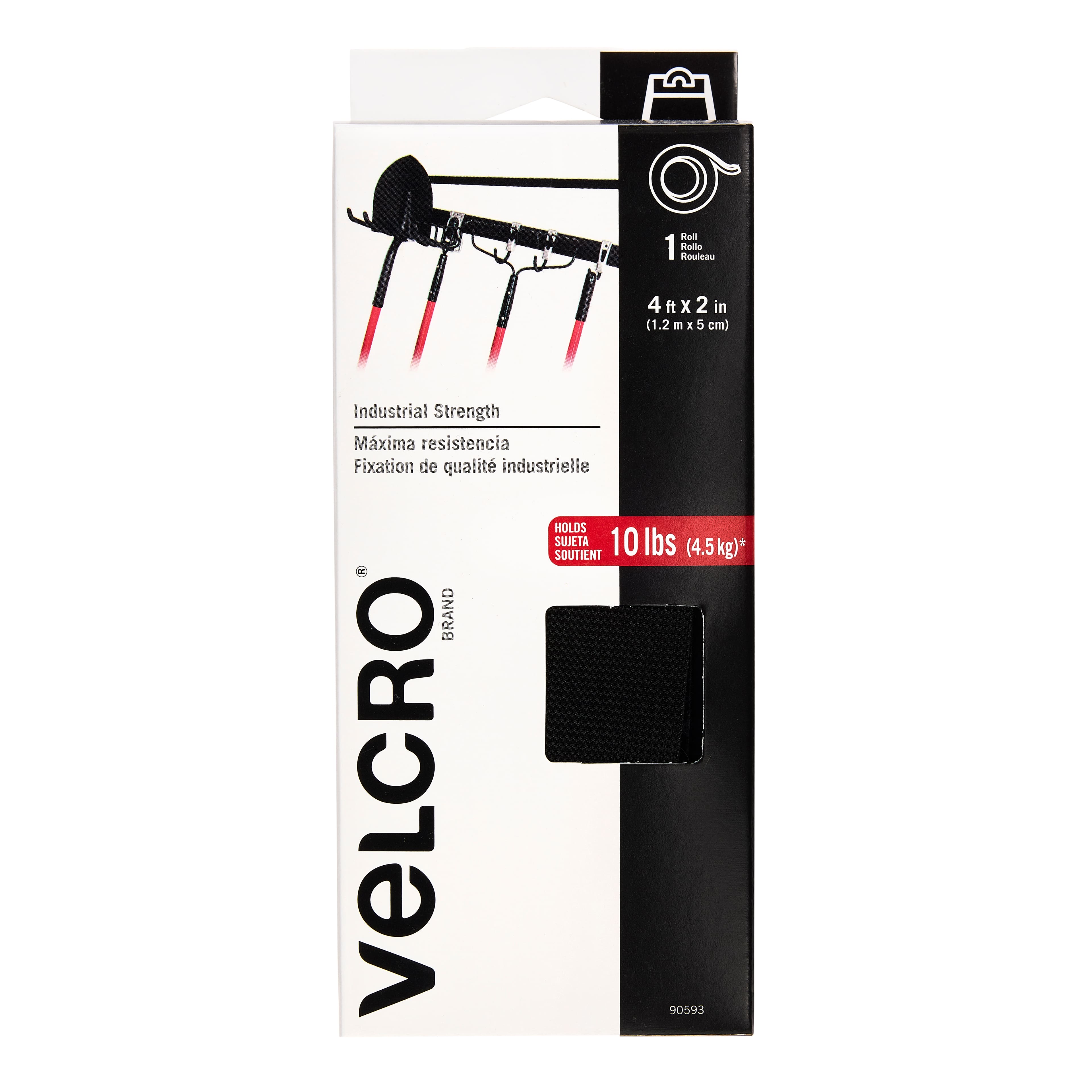 VELCRO® Brand Industrial Strength Tape, 4ft.