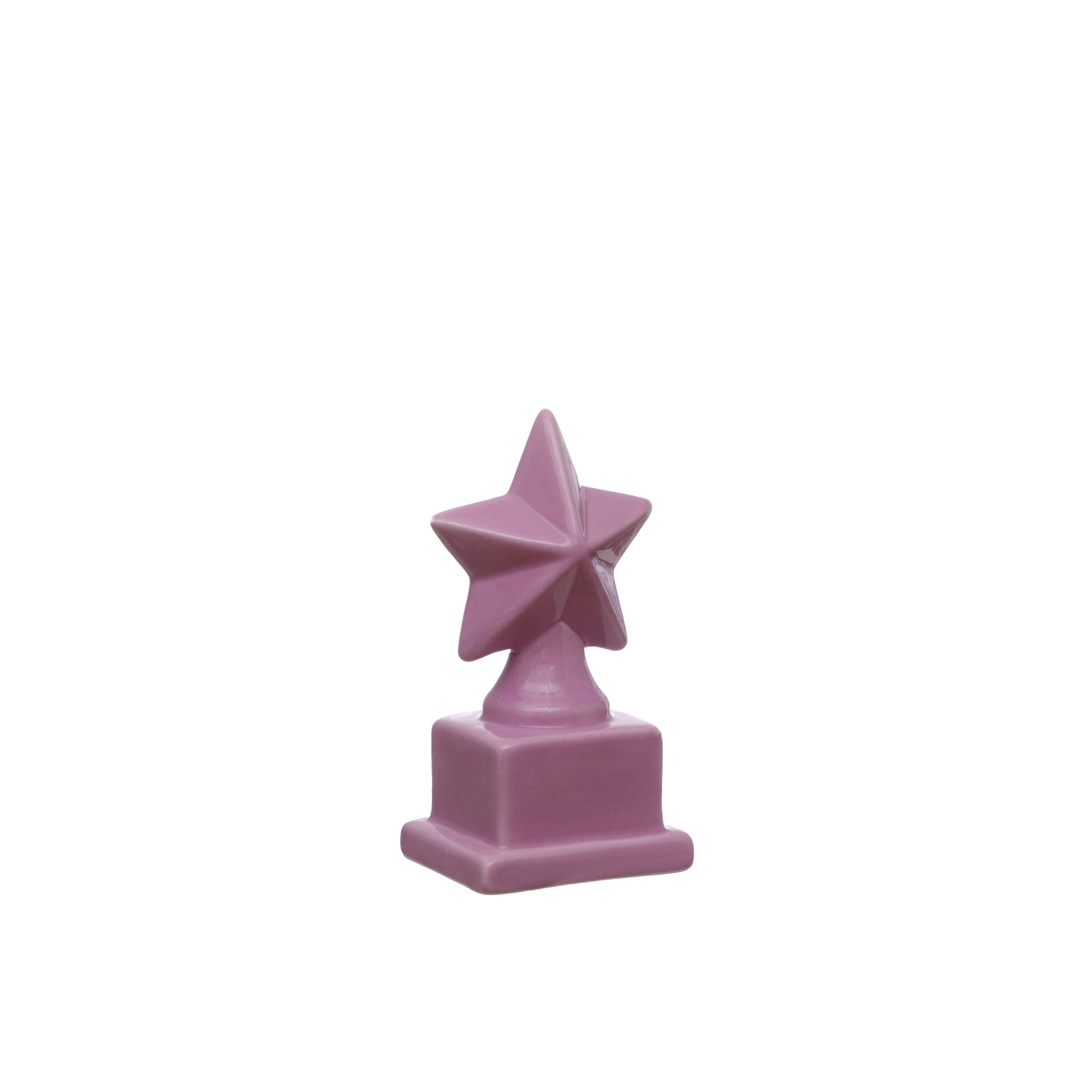 Class Rules! 4.75" Pink Star Tabletop Décor by B2C™ - Image 3