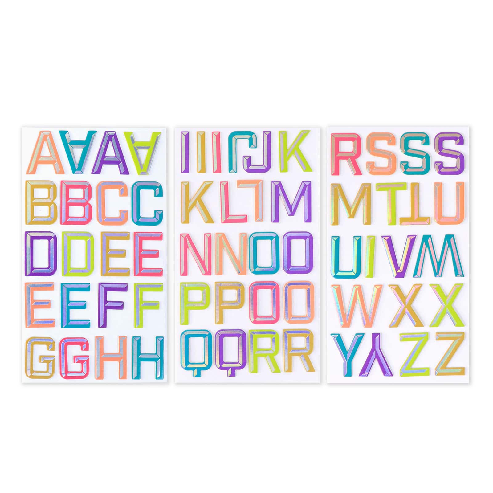 Bright Chipboard Alphabet Stickers by Recollections™ - Image 4