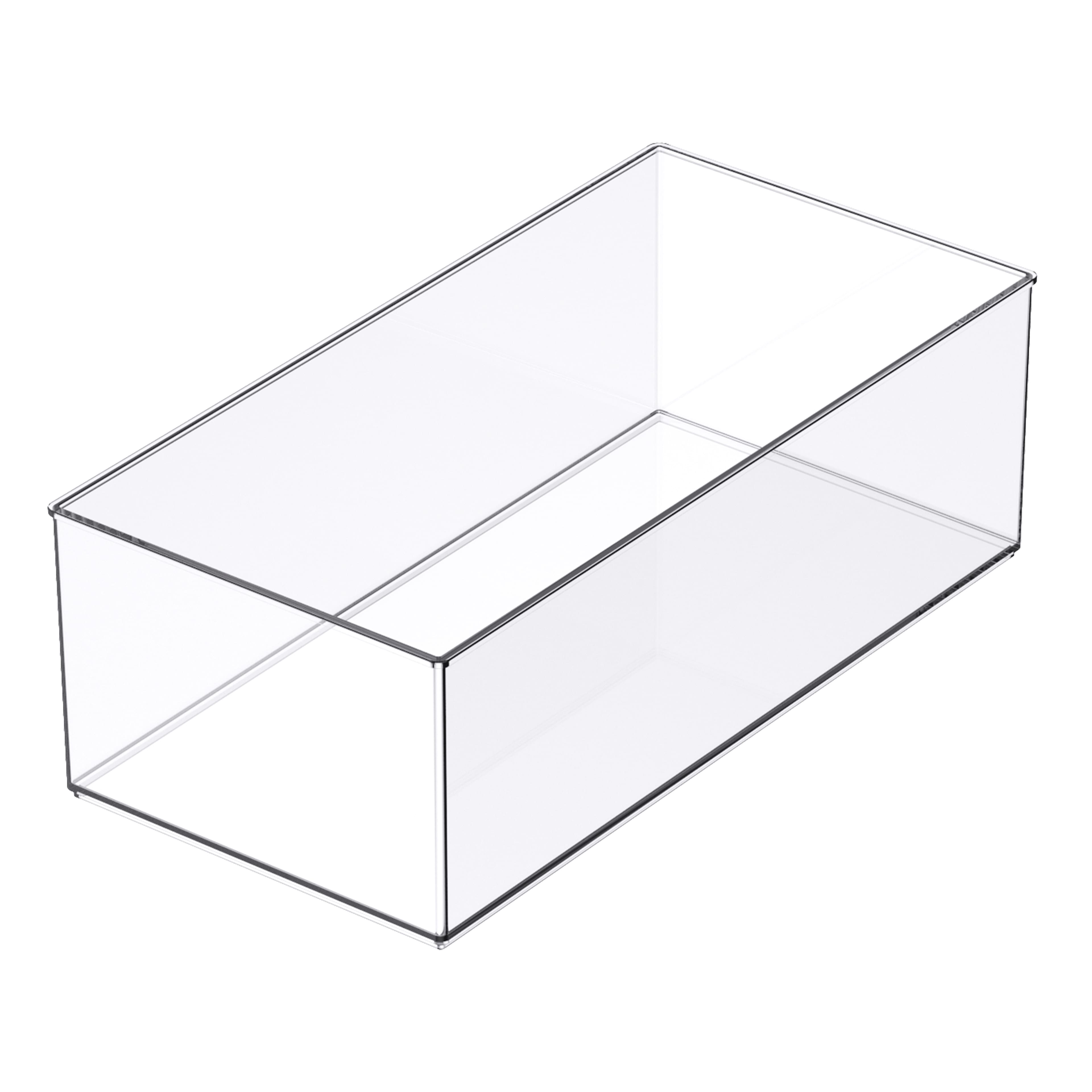 12" x 6" Clear Stacking Storage Bin by Simply Tidy™
