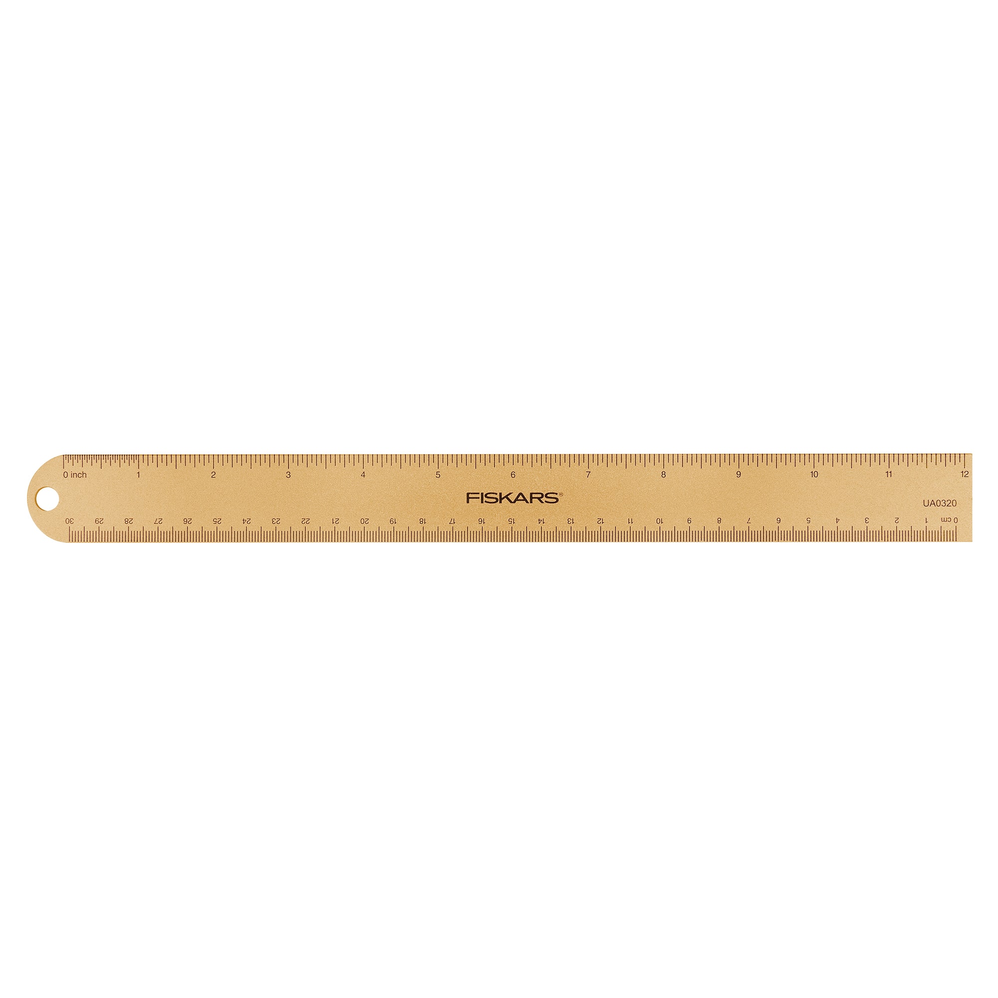 Fiskars® 12" Rose Gold Metal Ruler