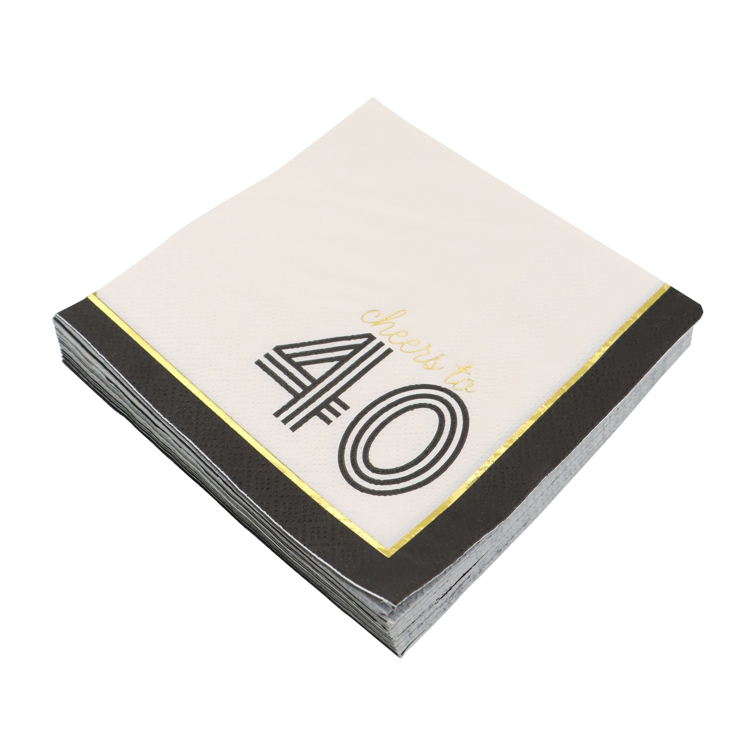 Cheers to 40 Paper Beverage Napkins, 20ct. by Celebrate It™ - Image 3