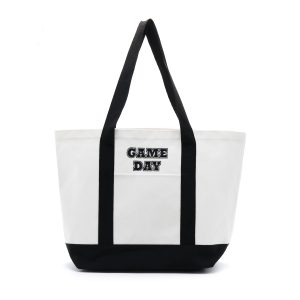 Black & White Game Day Tote by Celebrate It™