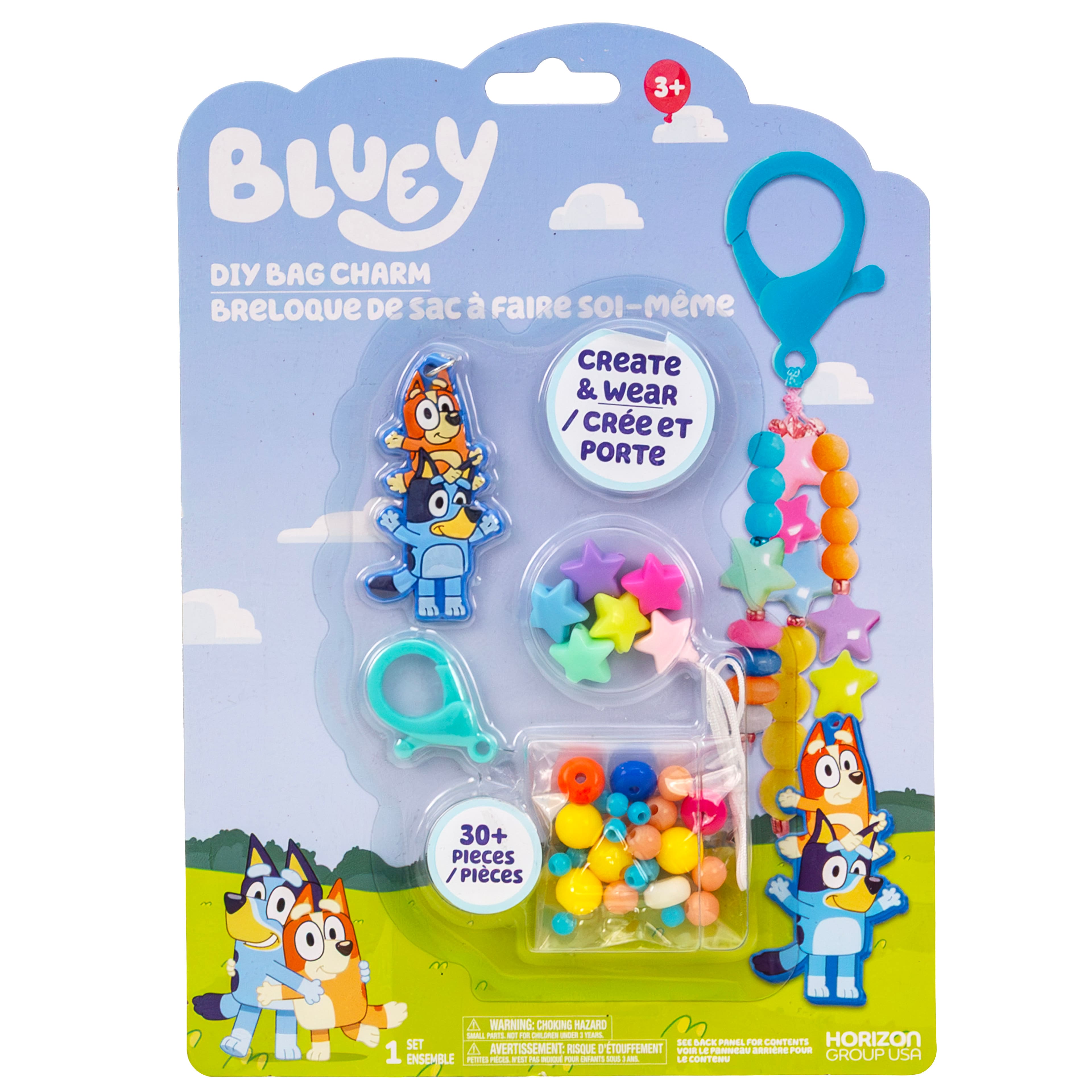 Bluey DIY Bag Charm Kit