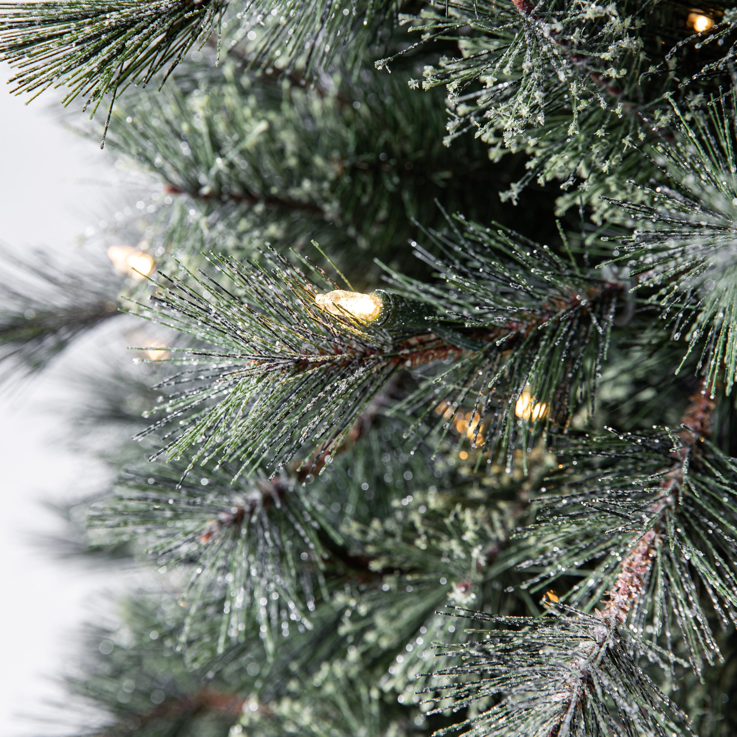 7ft. Pre-Lit Stella Pine Artificial Christmas Tree, Warm White LED Lights by Ashland® - Image 2