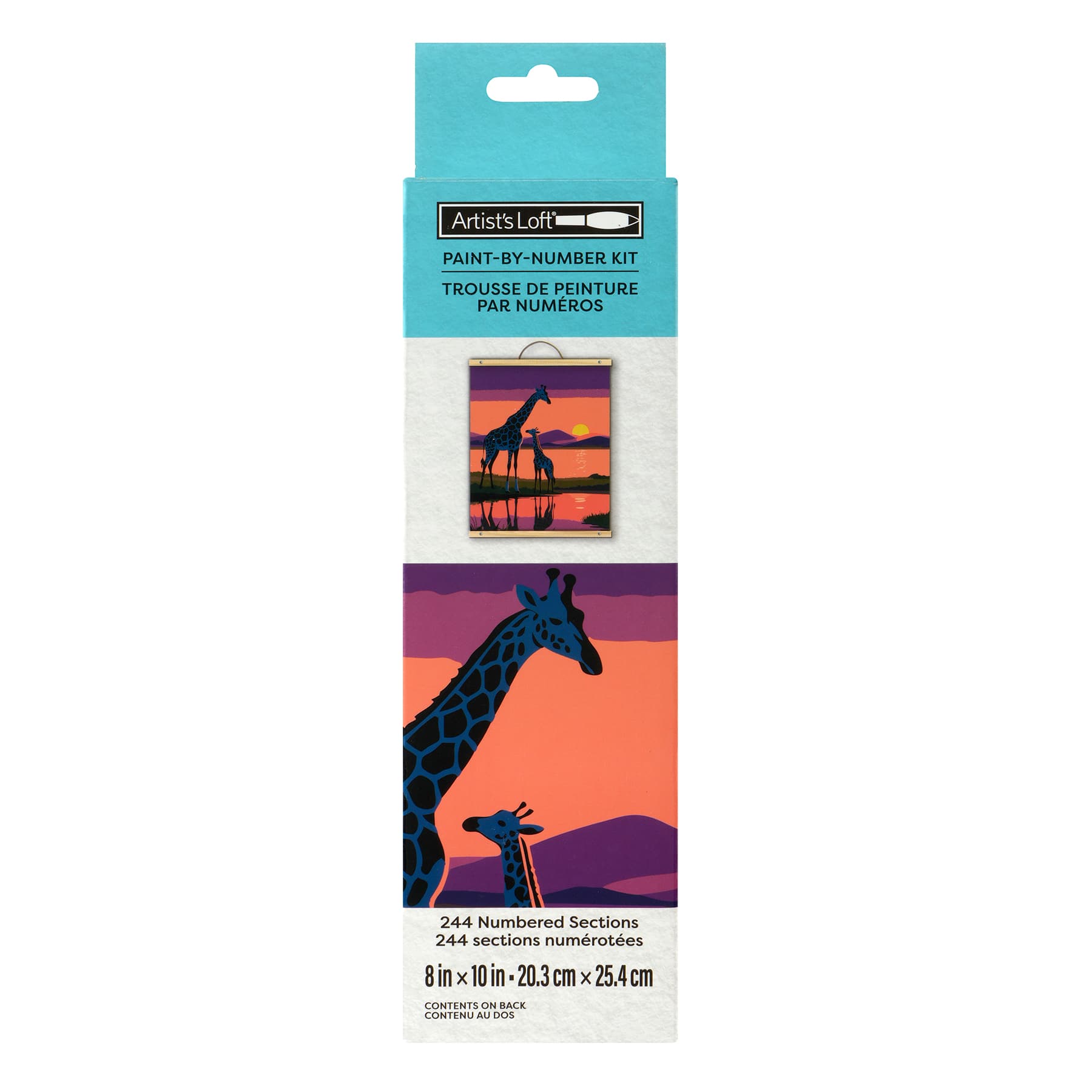 8" x 10" Giraffes Paint-by-Number by Artist's Loft®