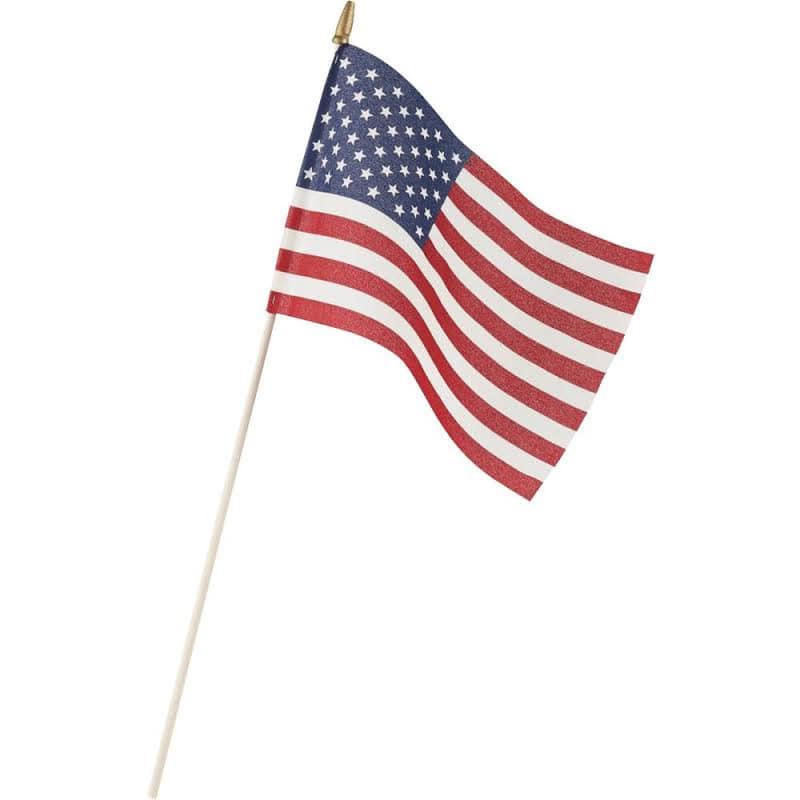 Valley Forge® 8" x 12" U.S. Stick Flags, 2ct. - Image 3