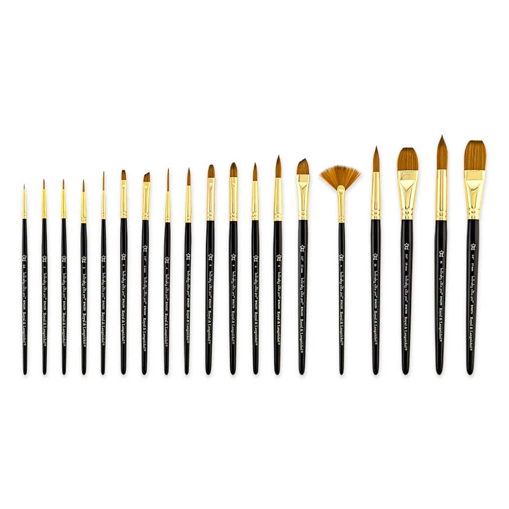 Royal & Langnickel® Kolinsky Elite Pro™ Fine Artist Studio Brush Set