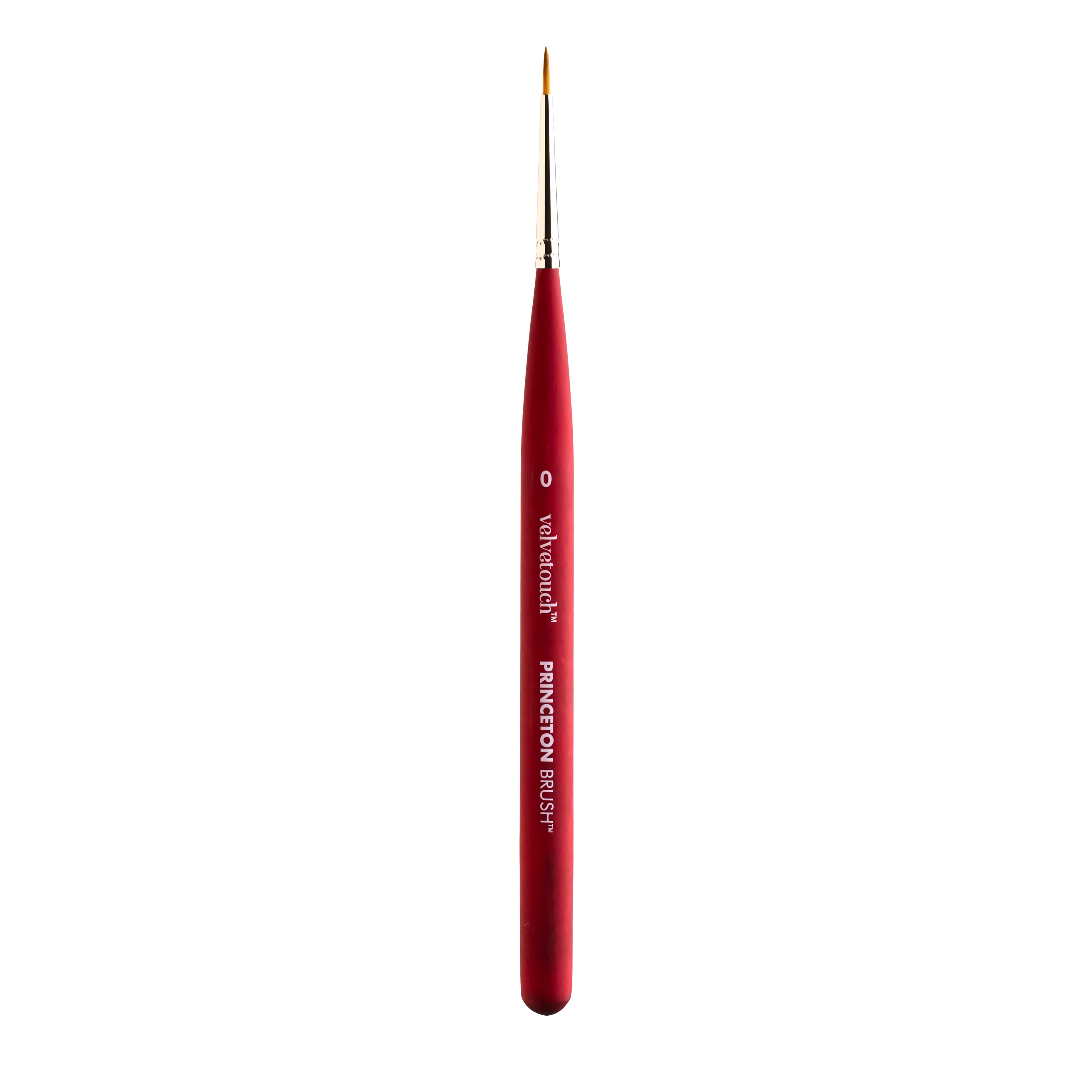 Princeton™ Velvetouch™ Size 0 Mixed Media Short Handle Mini Round Brush