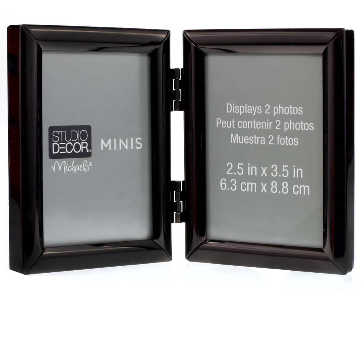 2 Opening Black Hinged Mini Frame by Studio Décor® - Image 3