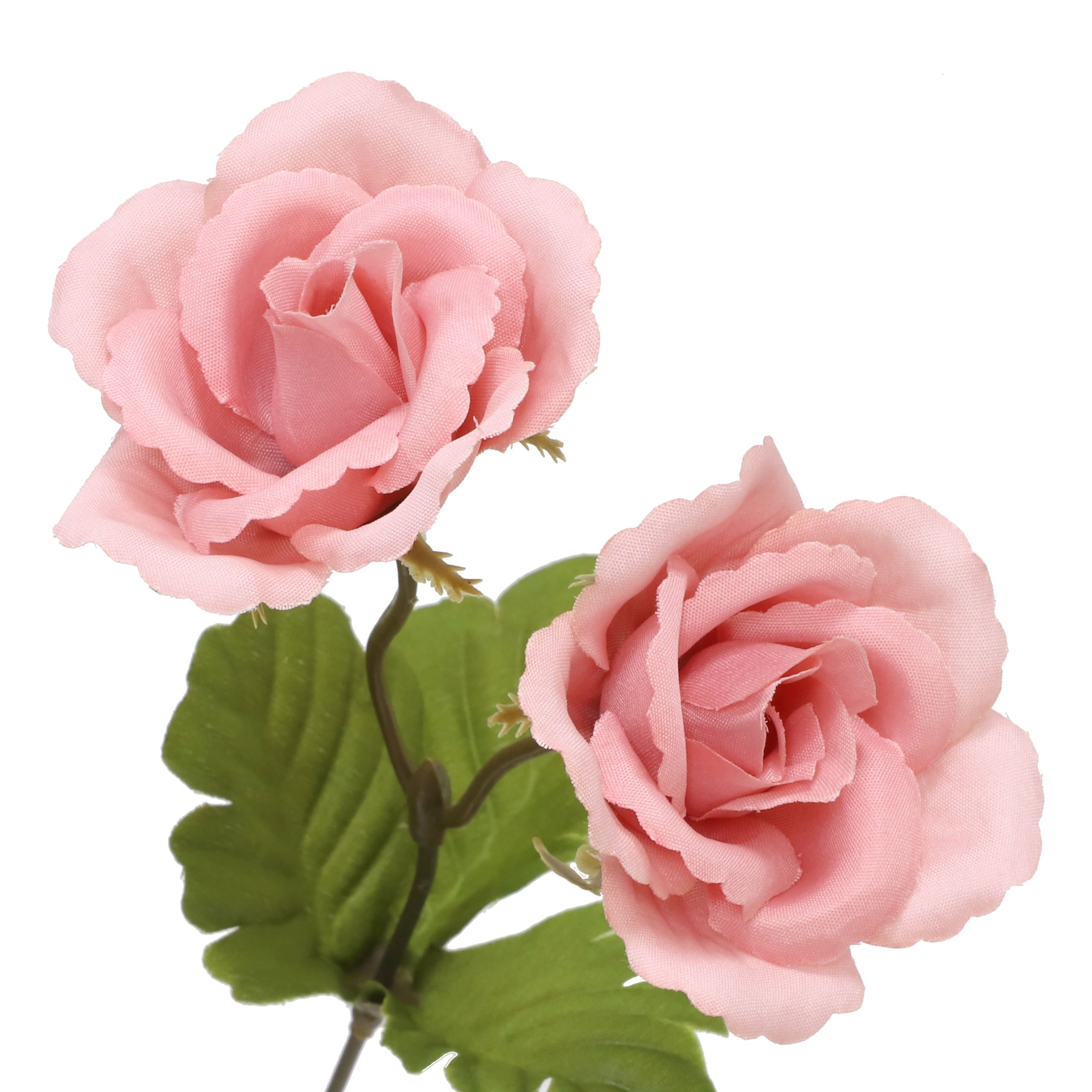 13" Pink Rose Bush by Ashland® - Image 3