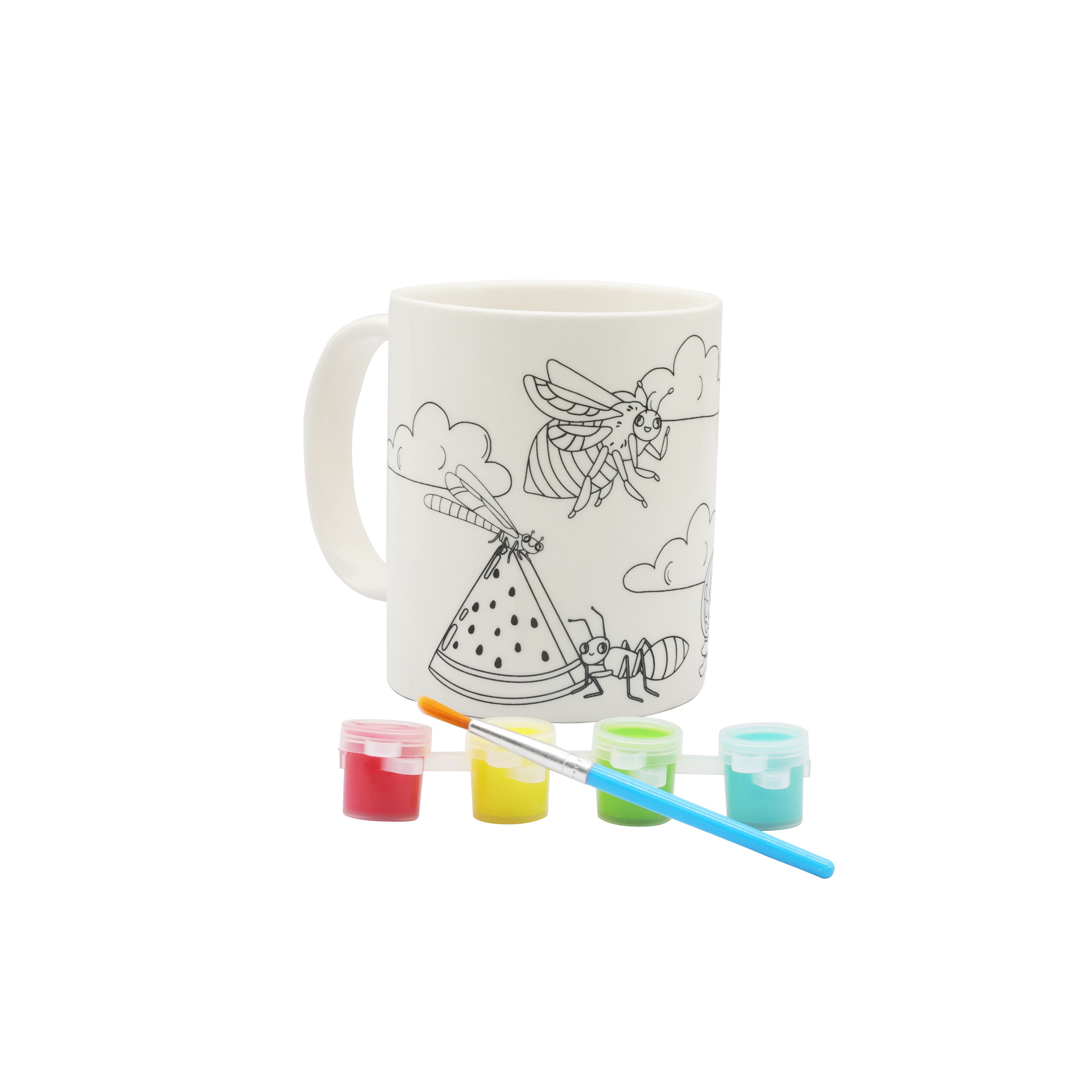 Garden Bugs Ceramic Mug Painting Kit by Creatology™