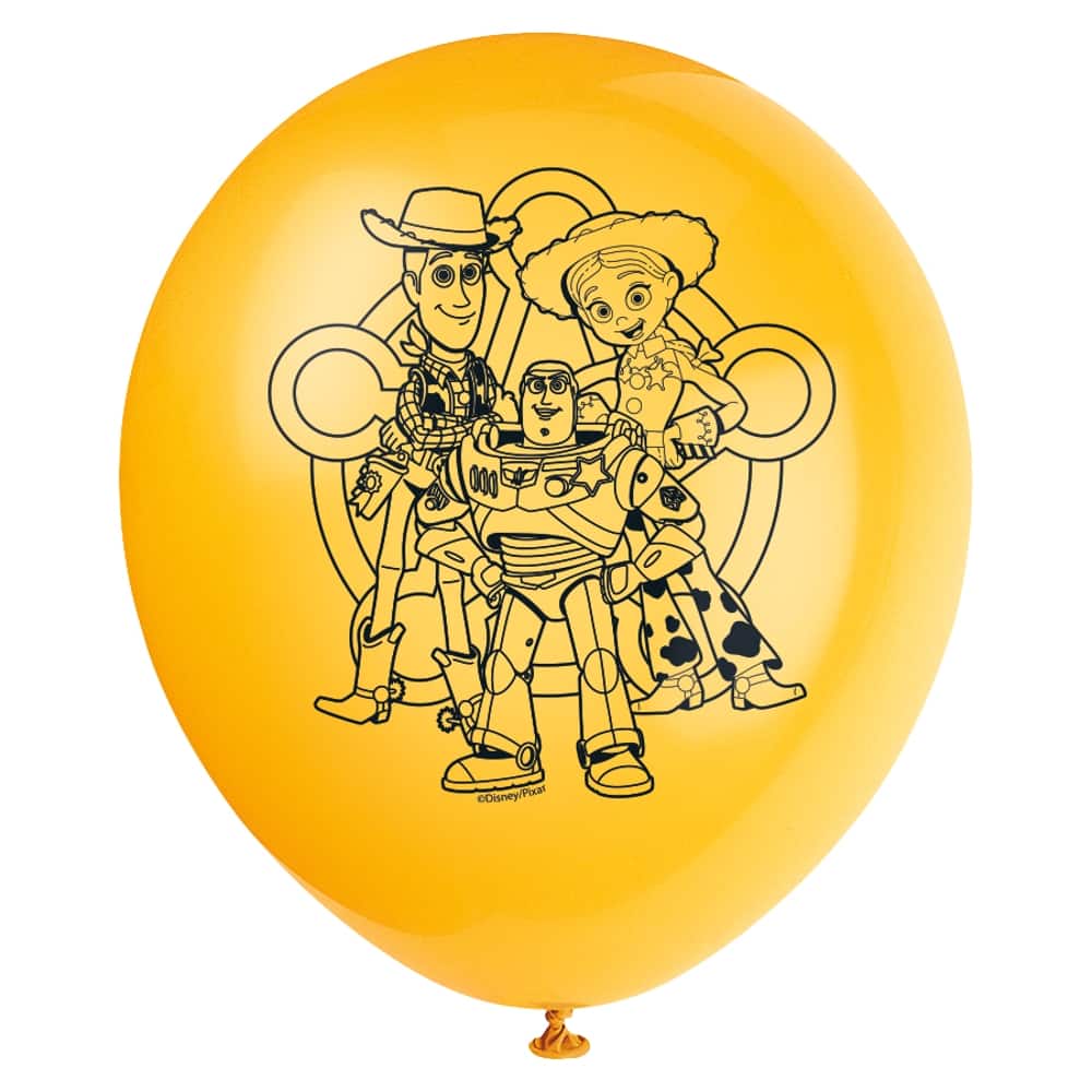 12" Disney® Toy Story 5 Latex Balloons, 8ct. - Image 4