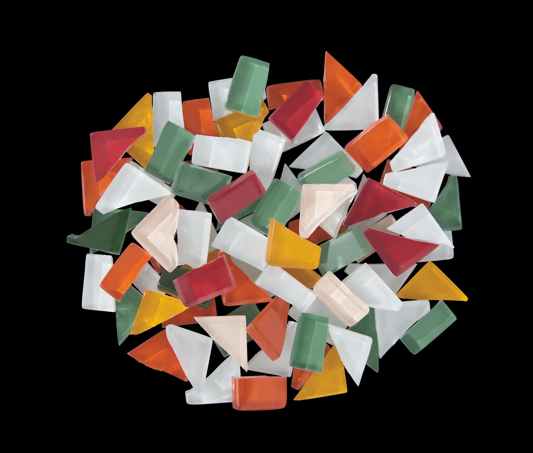 10" x 10" Orange Mosaic Tray Kit by Make Market® - Image 4