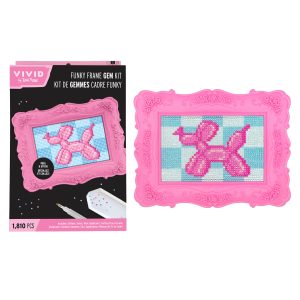 Vivid by Brea Reese® Balloon Dog Funky Frame Gem Kit