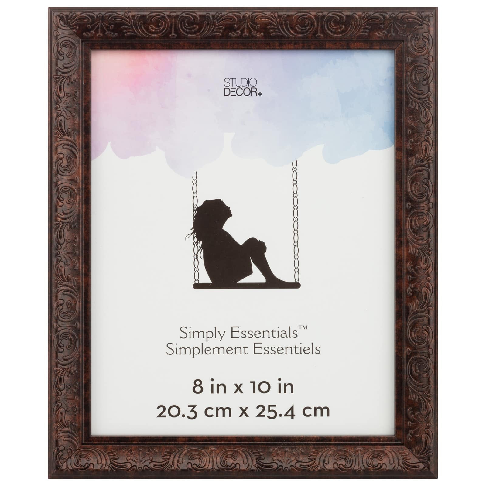 Simply Essentials™ Bronze Script Frame by Studio Décor®