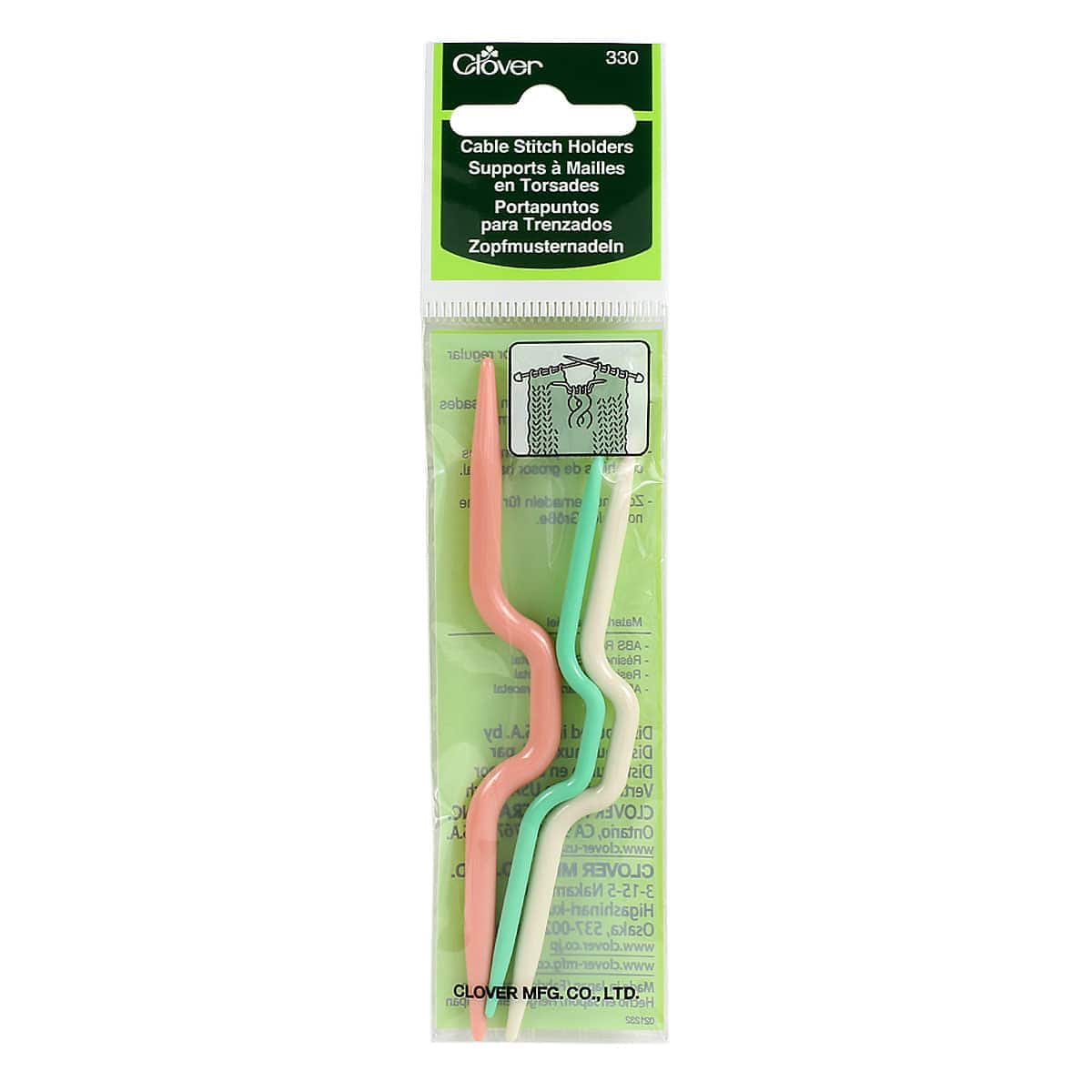 Clover Cable Stitch Holders