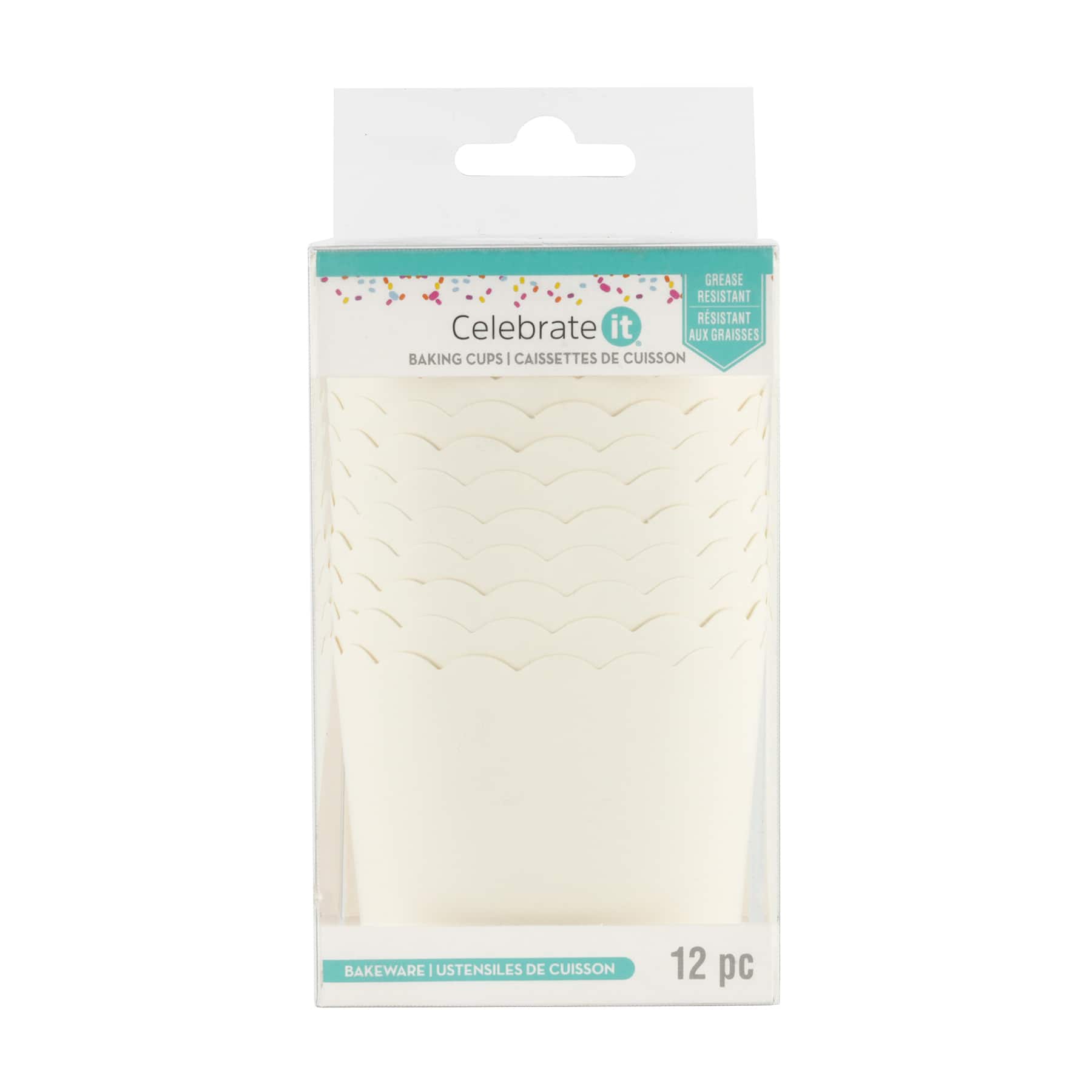 White Baking Cups by Celebrate It™, 12ct. - Image 2