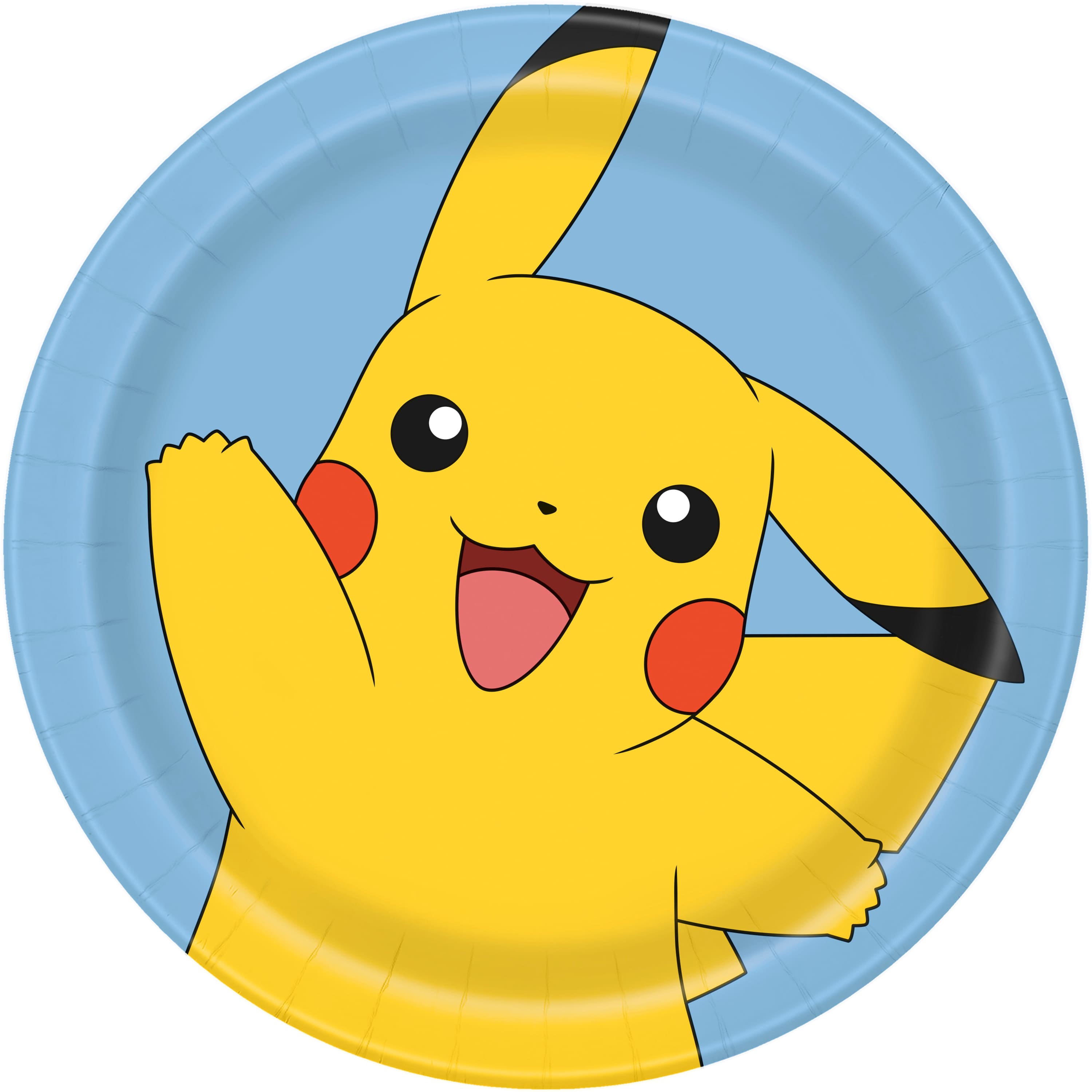 8.5" Pokémon™ Paper Plates, 8ct.