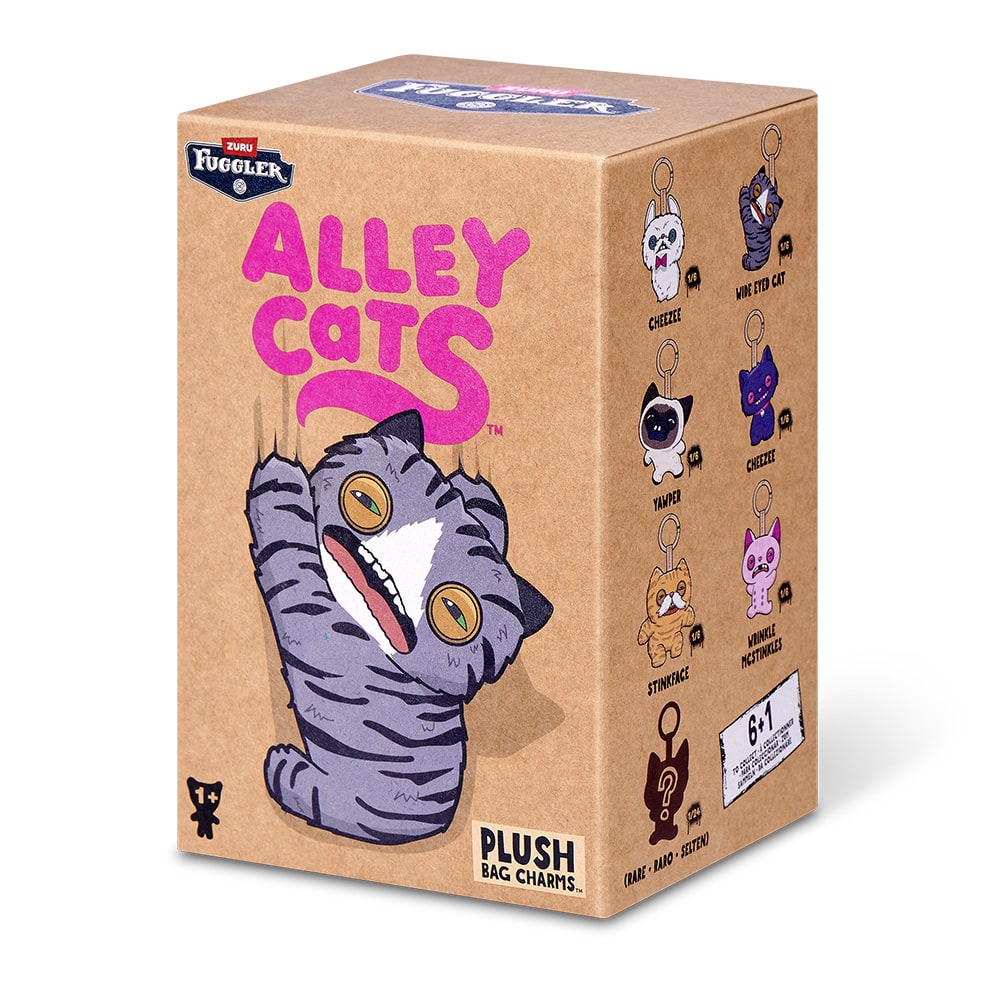 Fuggler™ Alley Cat 5" Keyring Plush Blind Pack