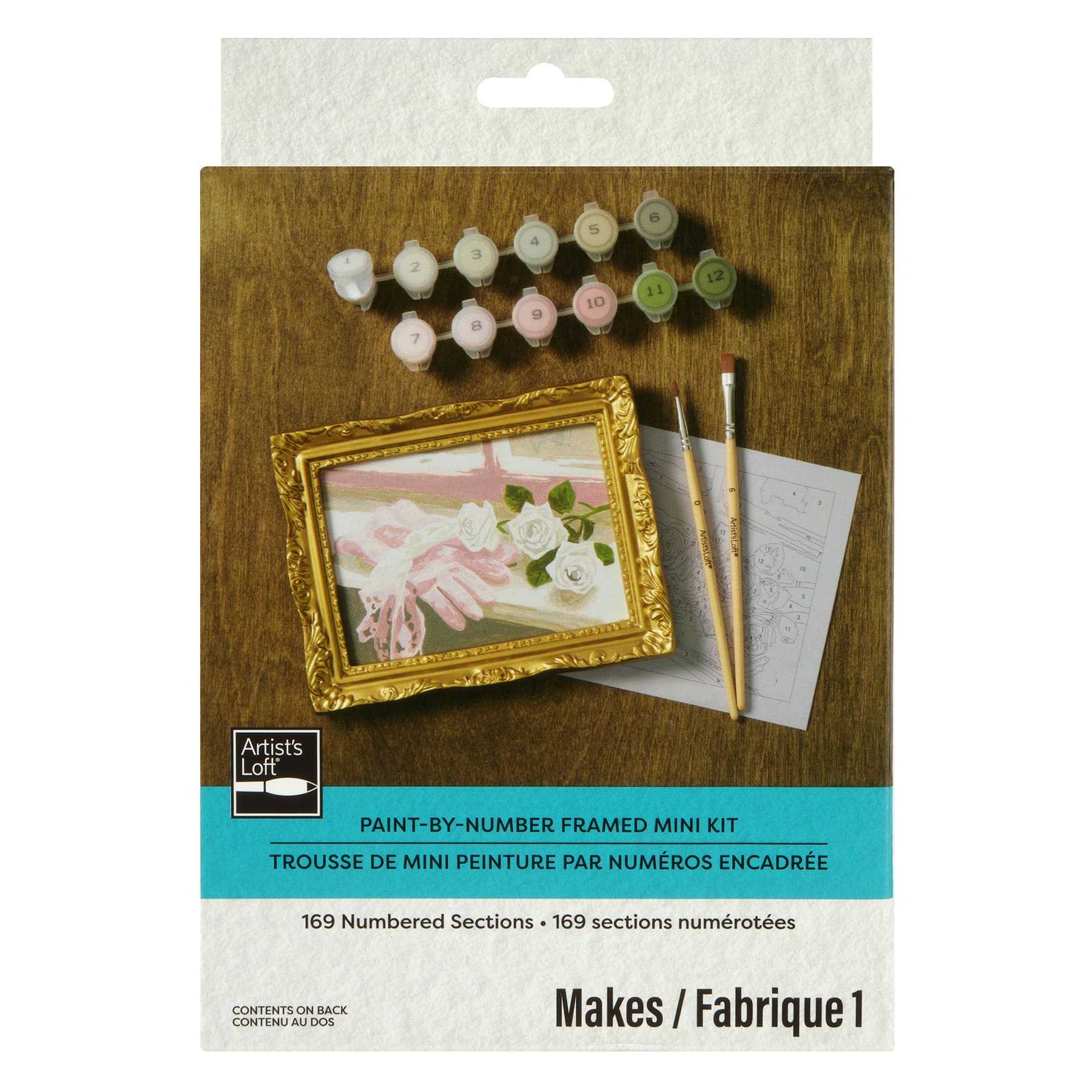 Coquette Gloves Paint-by-Number Framed Mini Kit by Artist's Loft®