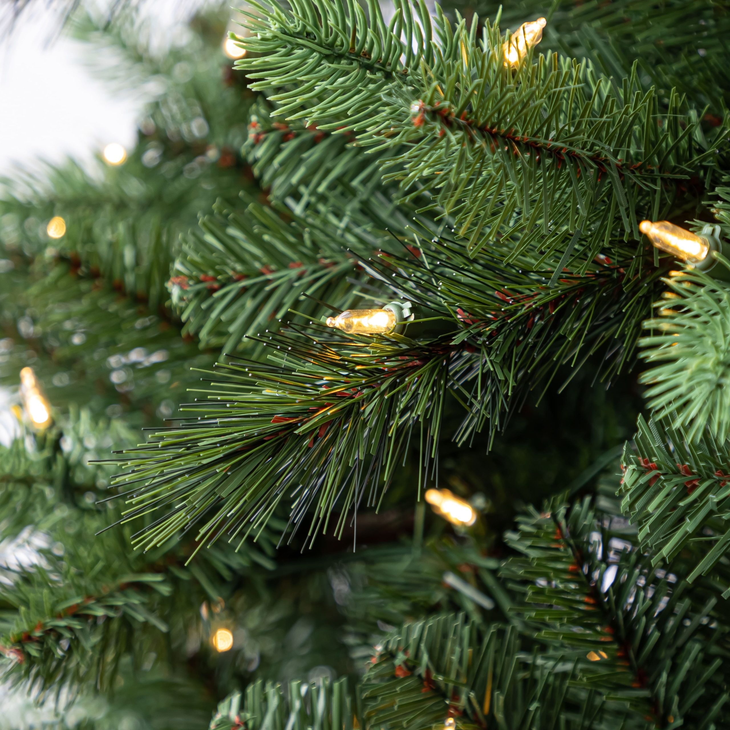 9ft. Pre-Lit Rothwell Fir Realistic Artificial Christmas Tree, Warm White LED Lights by Ashland® - Image 2