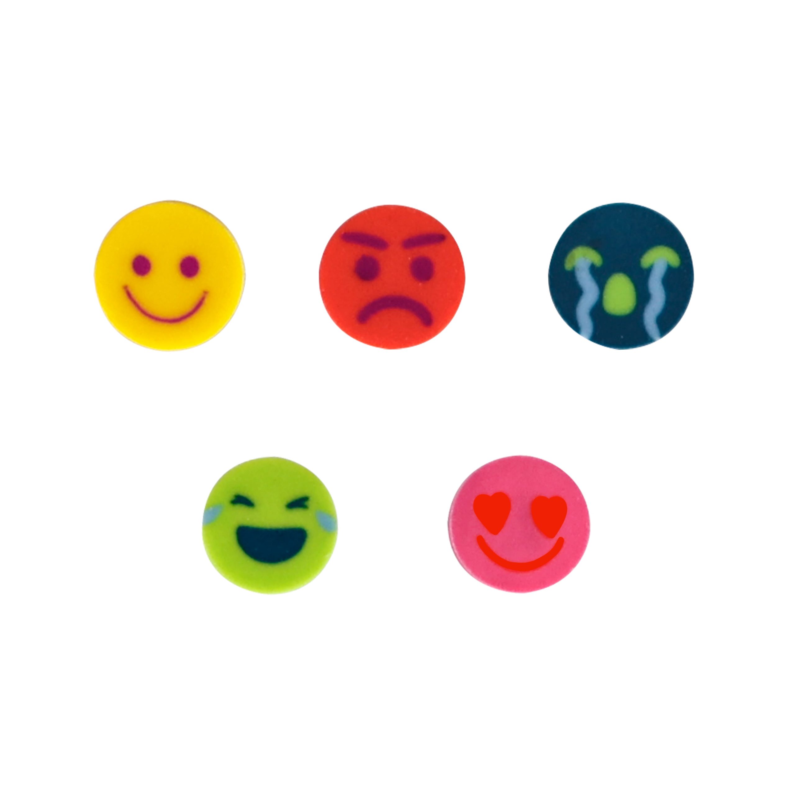 Mini Emoji Erasers by Creatology™ - Image 2