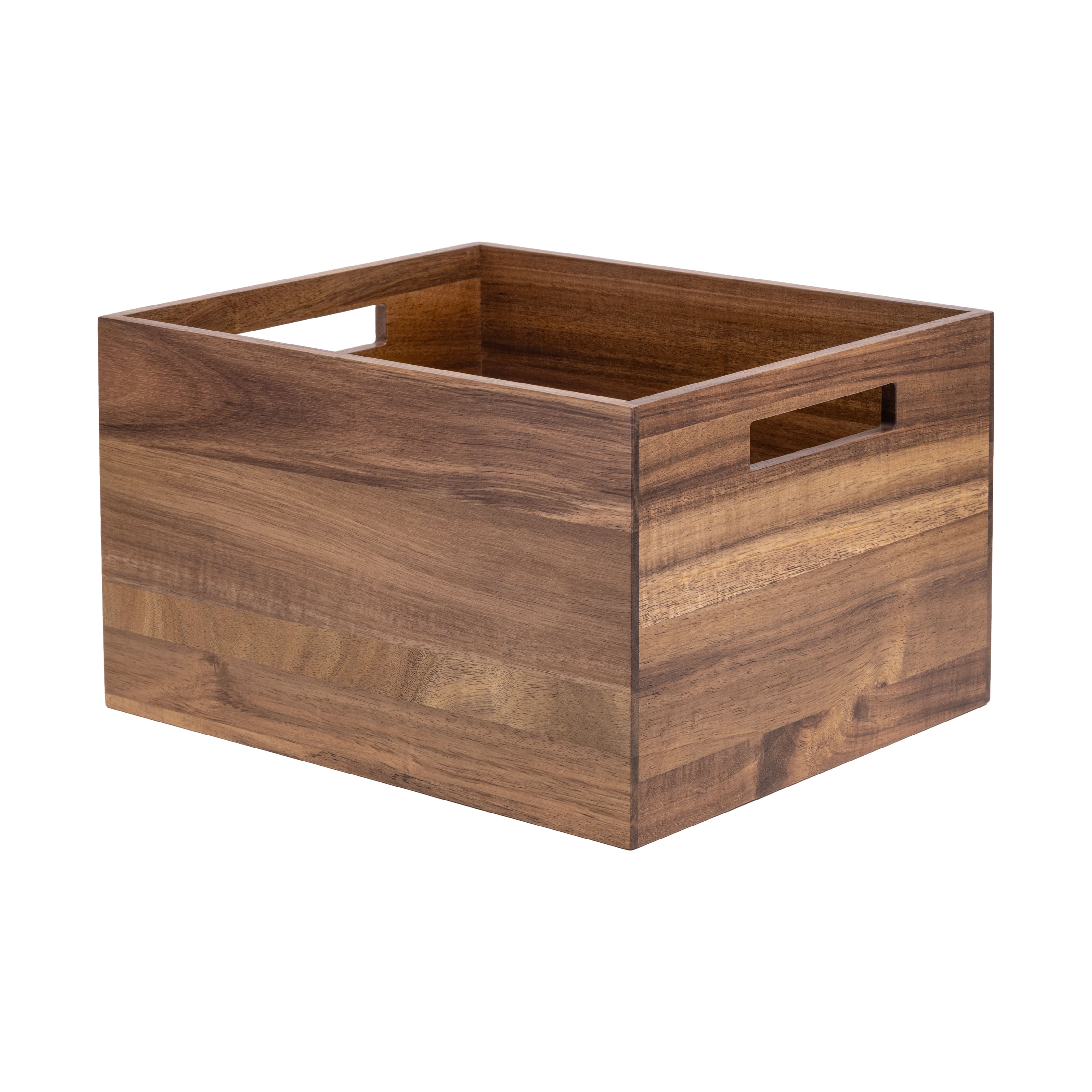 Seville Classics Large Acacia Bin