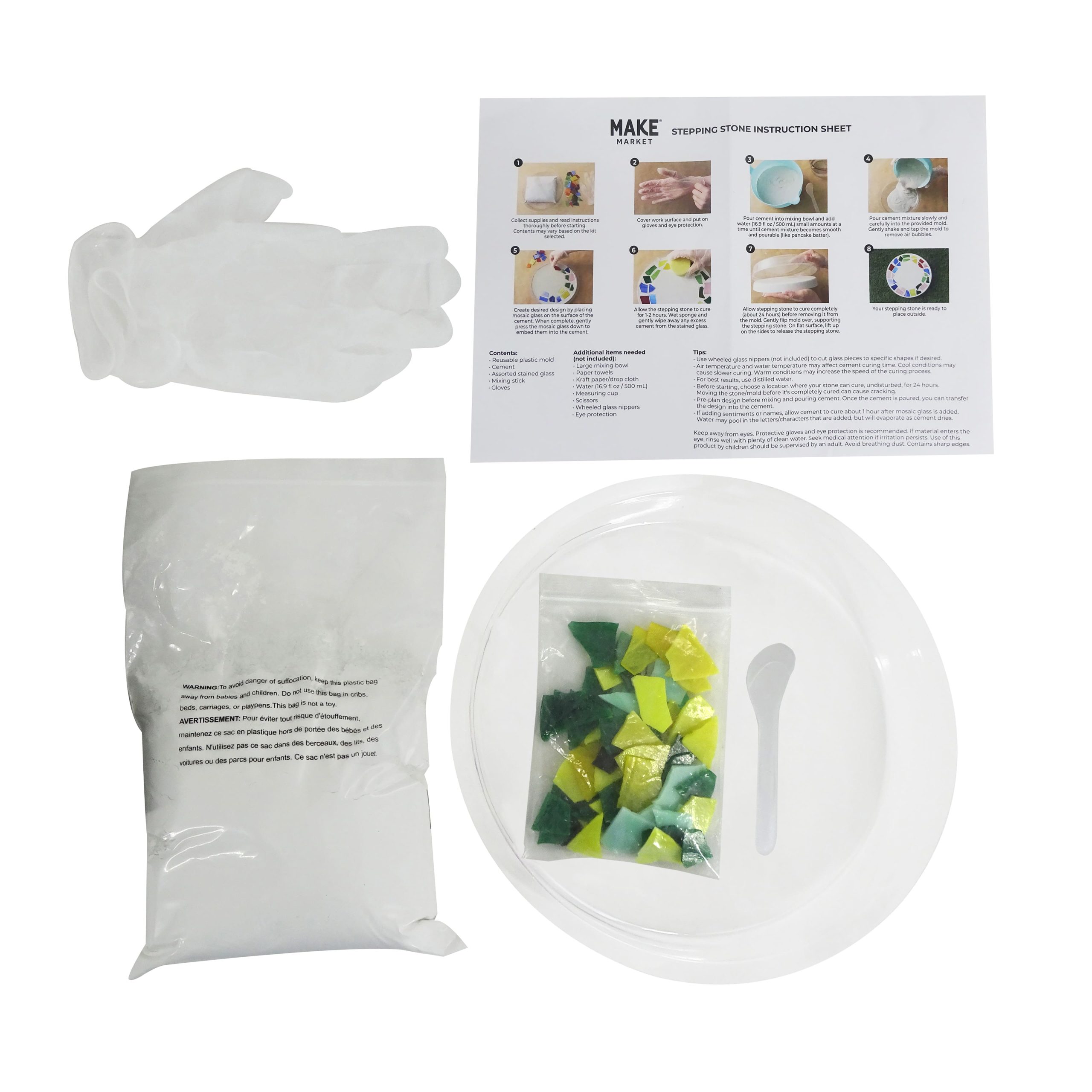 10" Turtle Stepping Stone Kit by Make Market® - Image 2