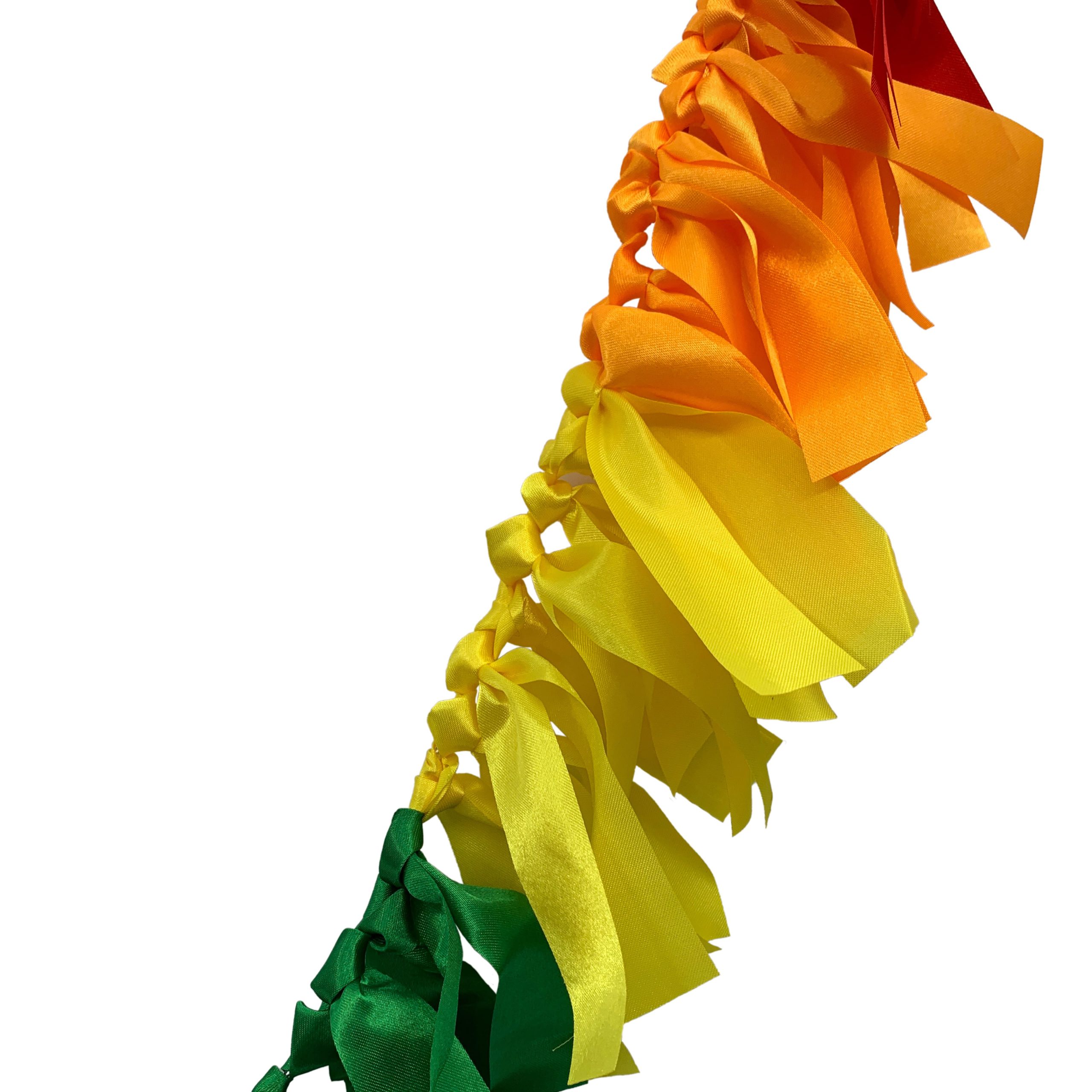 6ft. Rainbow Ribbon Garland by Celebrate It™ - Image 2
