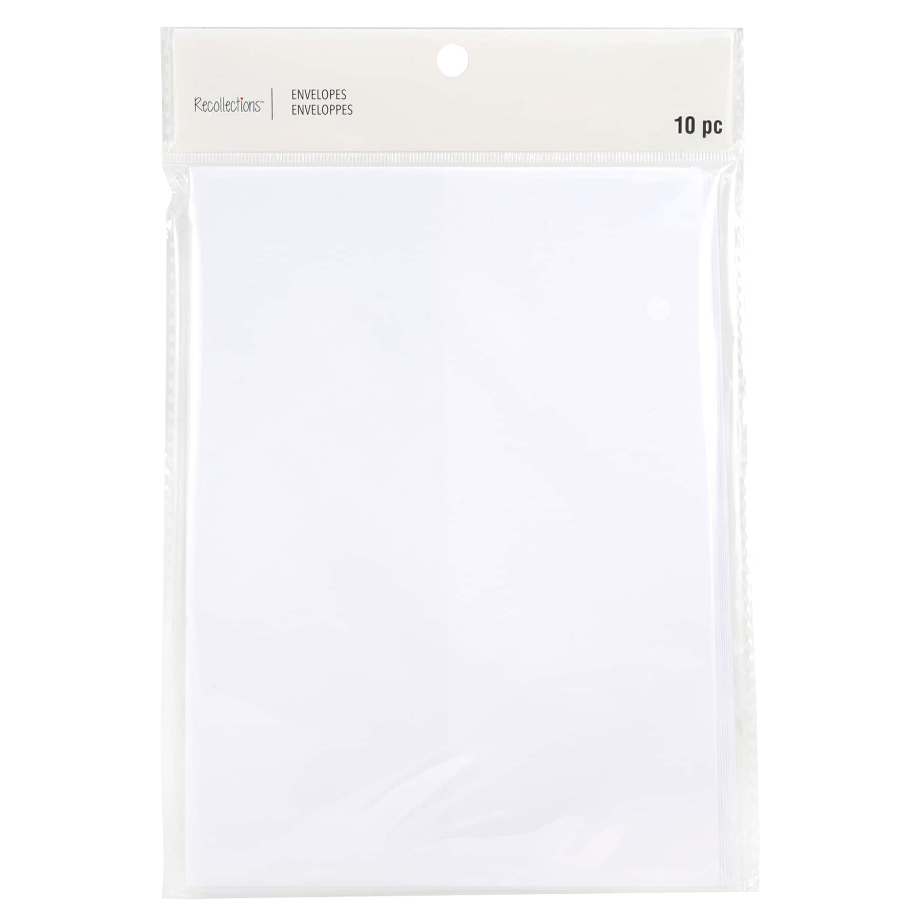 5.25" x 7.25" Gold Foil Lined Envelopes by Recollections™, 10ct.