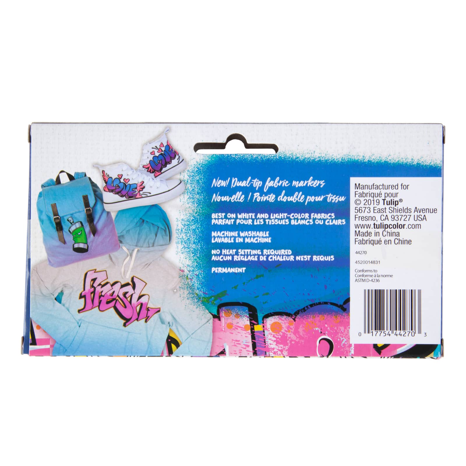 Tulip® Graffiti Fabric Markers™ Rainbow - Image 4