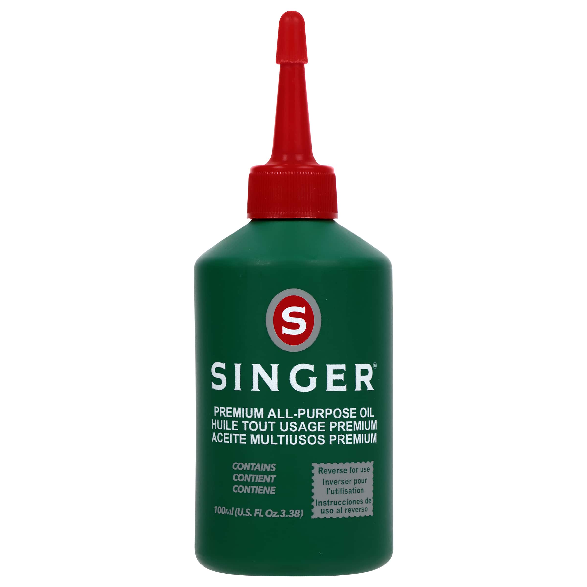 SINGER® 3.38oz. Premium All-Purpose Sewing Machine Oil