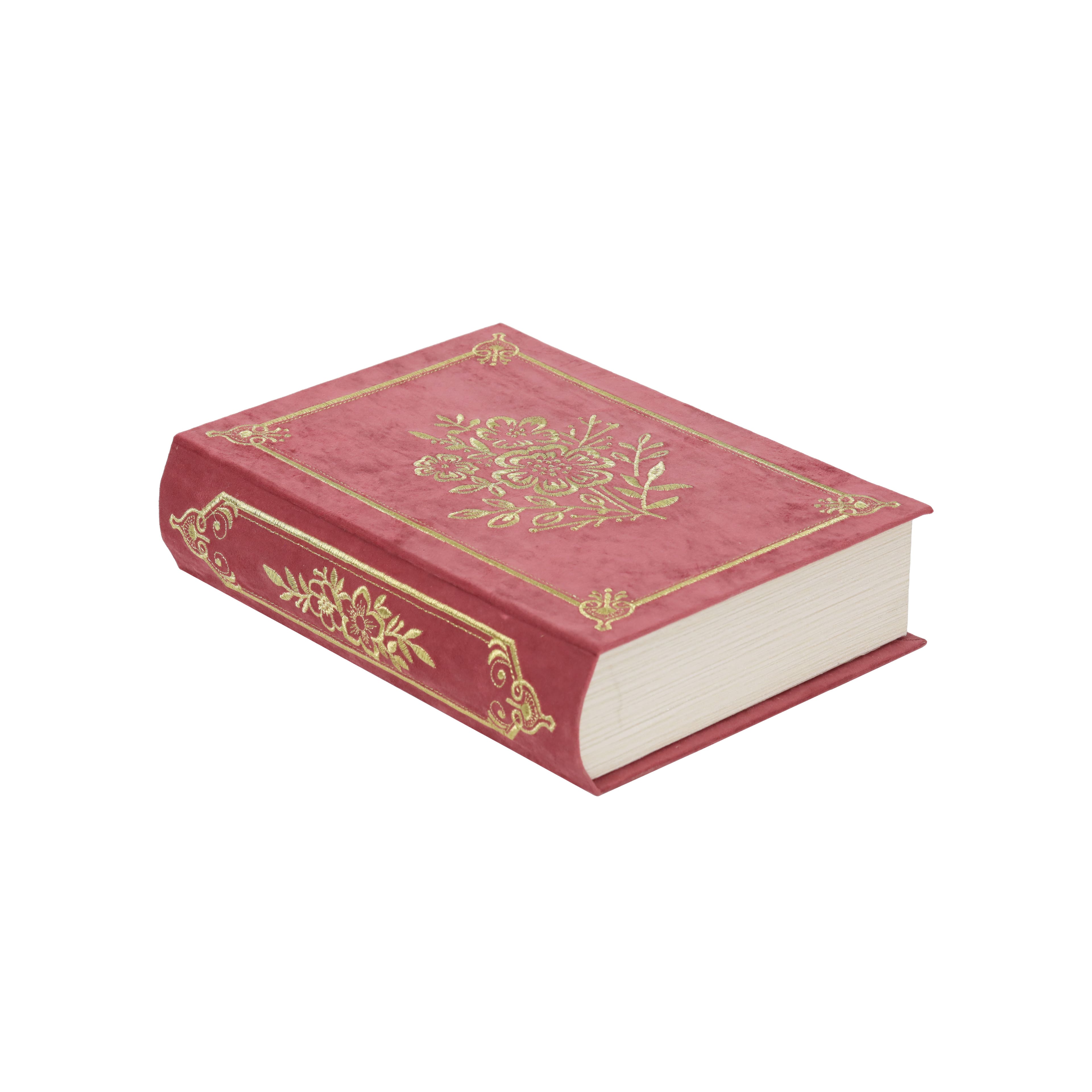 Velvet Decorative Book Box by Ashland®