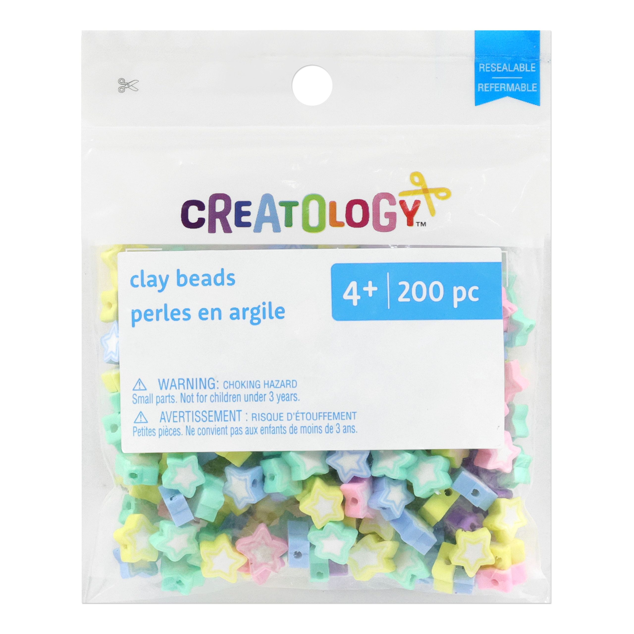 8mm Pastel Star Clay Beads by Creatology™ - Image 3