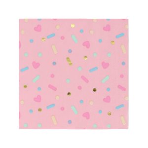 Pink Sprinkles Lunch Napkins, 20ct. by Celebrate It™