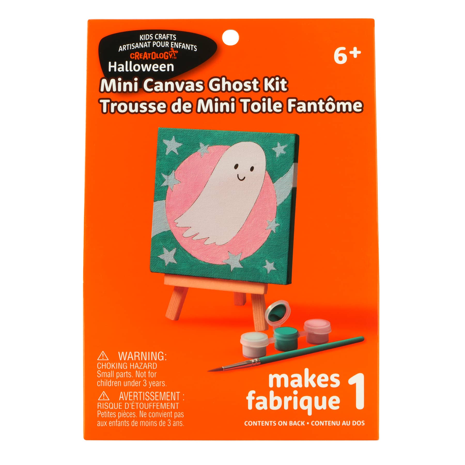 Halloween Color Your Own Ghost Mini Canvas Kit by Creatology™