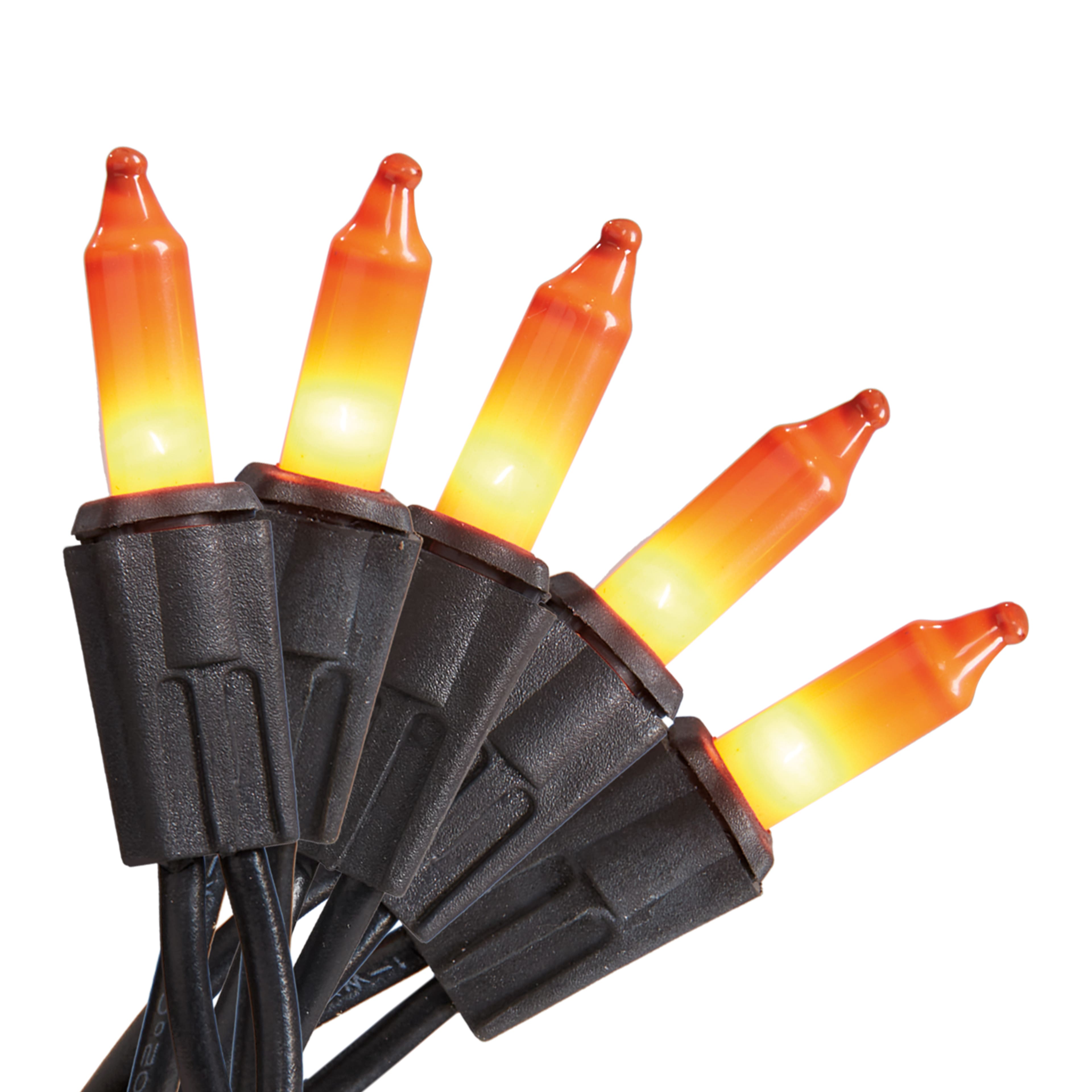 50ct. Orange Mini String Lights by Ashland®