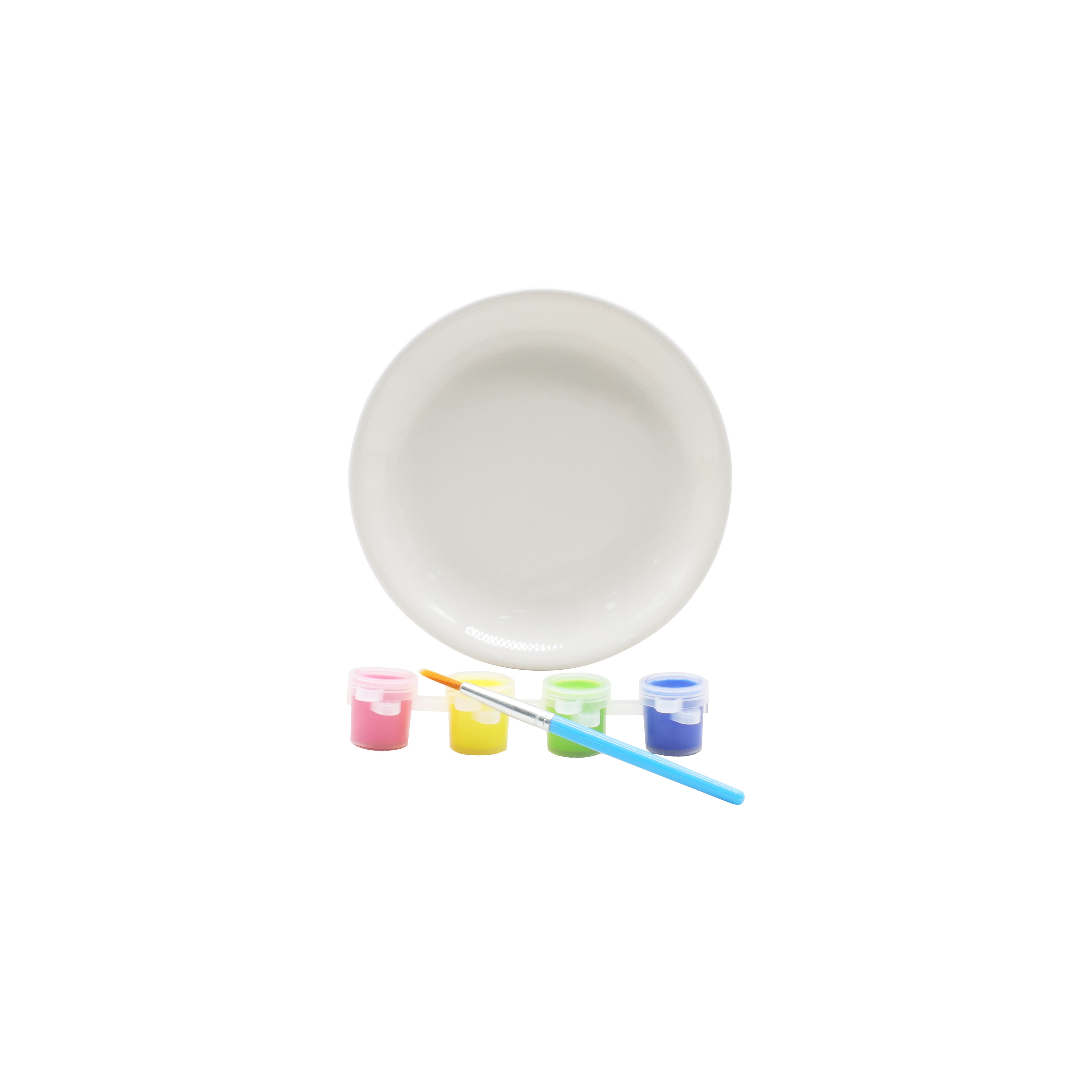 Color-Your-Own Ceramic Trinket Dish Painting Kit by Creatology™