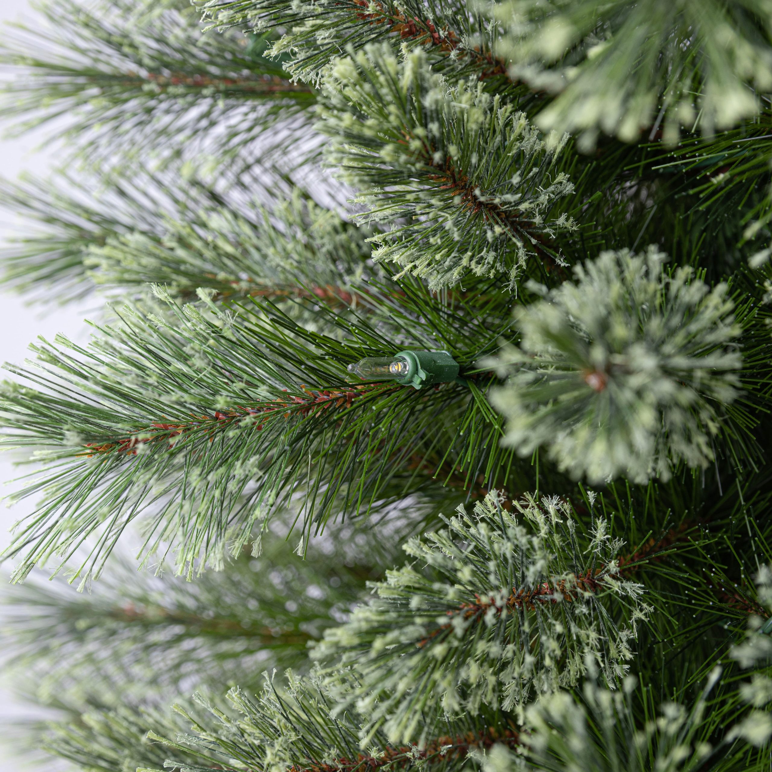 7ft. Pre-Lit Cashmere Pencil Artificial Christmas Tree, Warm White LED Lights by Ashland® - Image 4