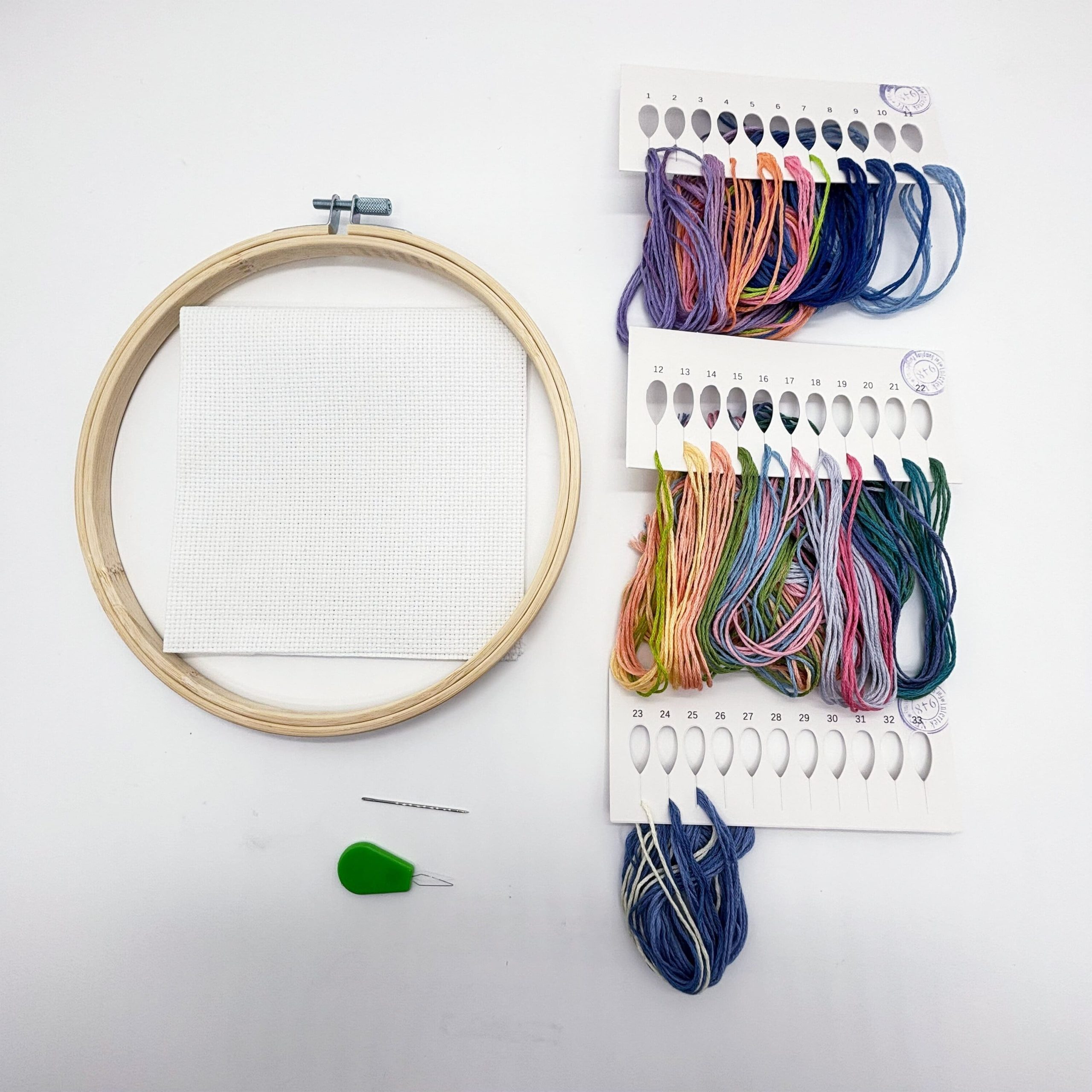 8" Colored Sky Cross Stitch Kit by Loops & Threads® - Image 3