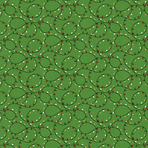 Fabric Editions Holiday Lights Cotton Fabric