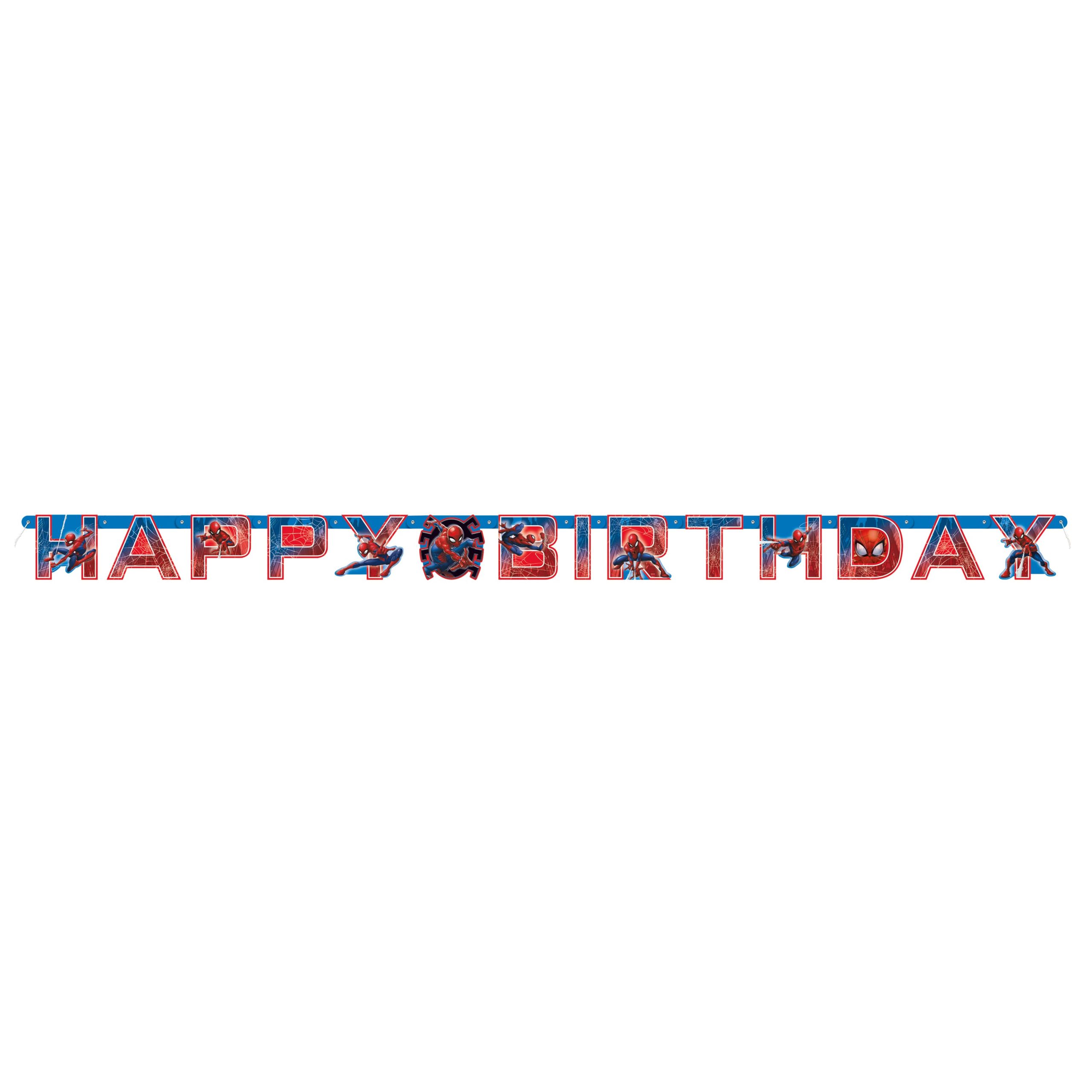 6.5ft. Spider-Man Birthday Banner