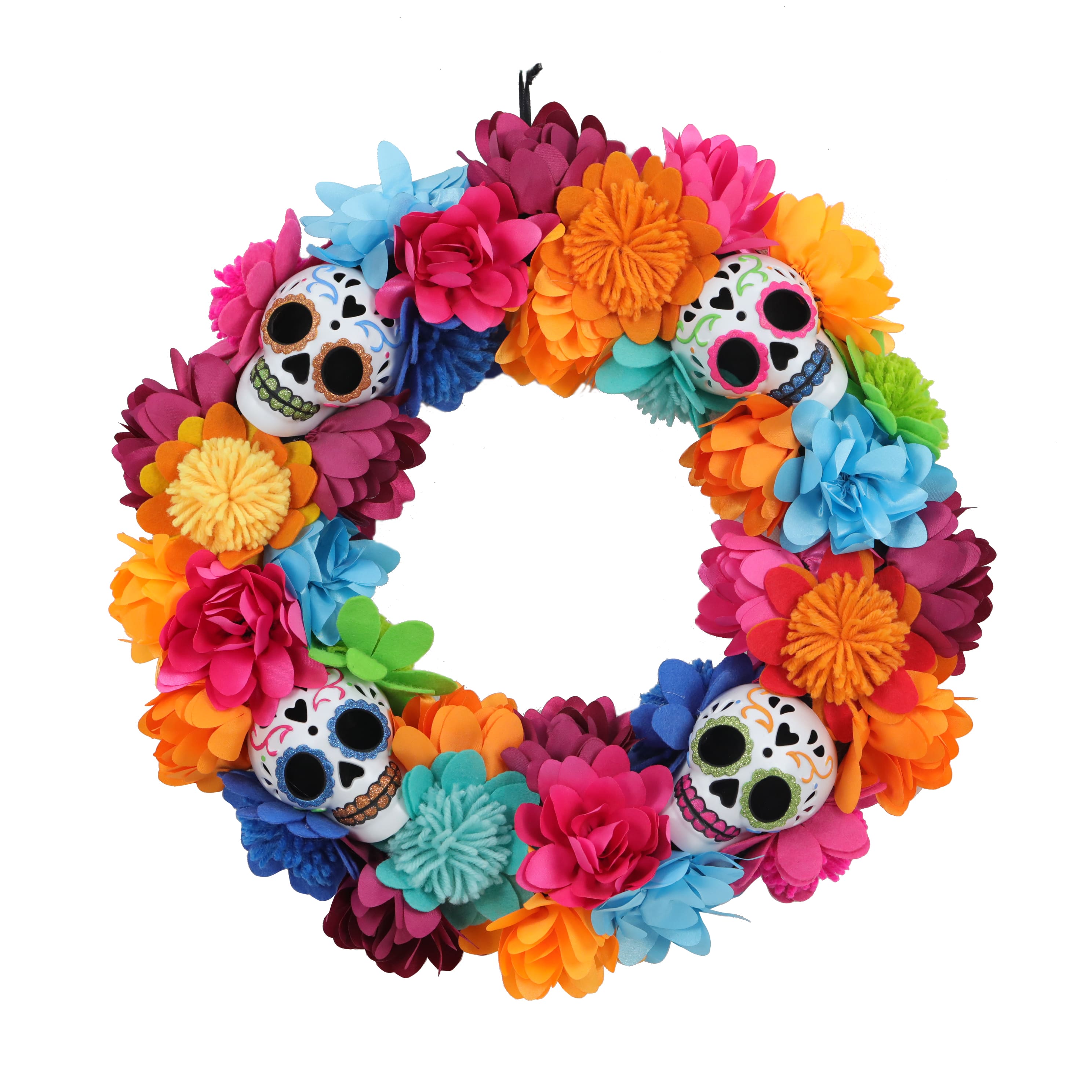 17" Wreath with Skulls by Ashland®