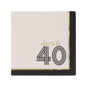 Cheers to 40 Paper Beverage Napkins, 20ct. by Celebrate It™